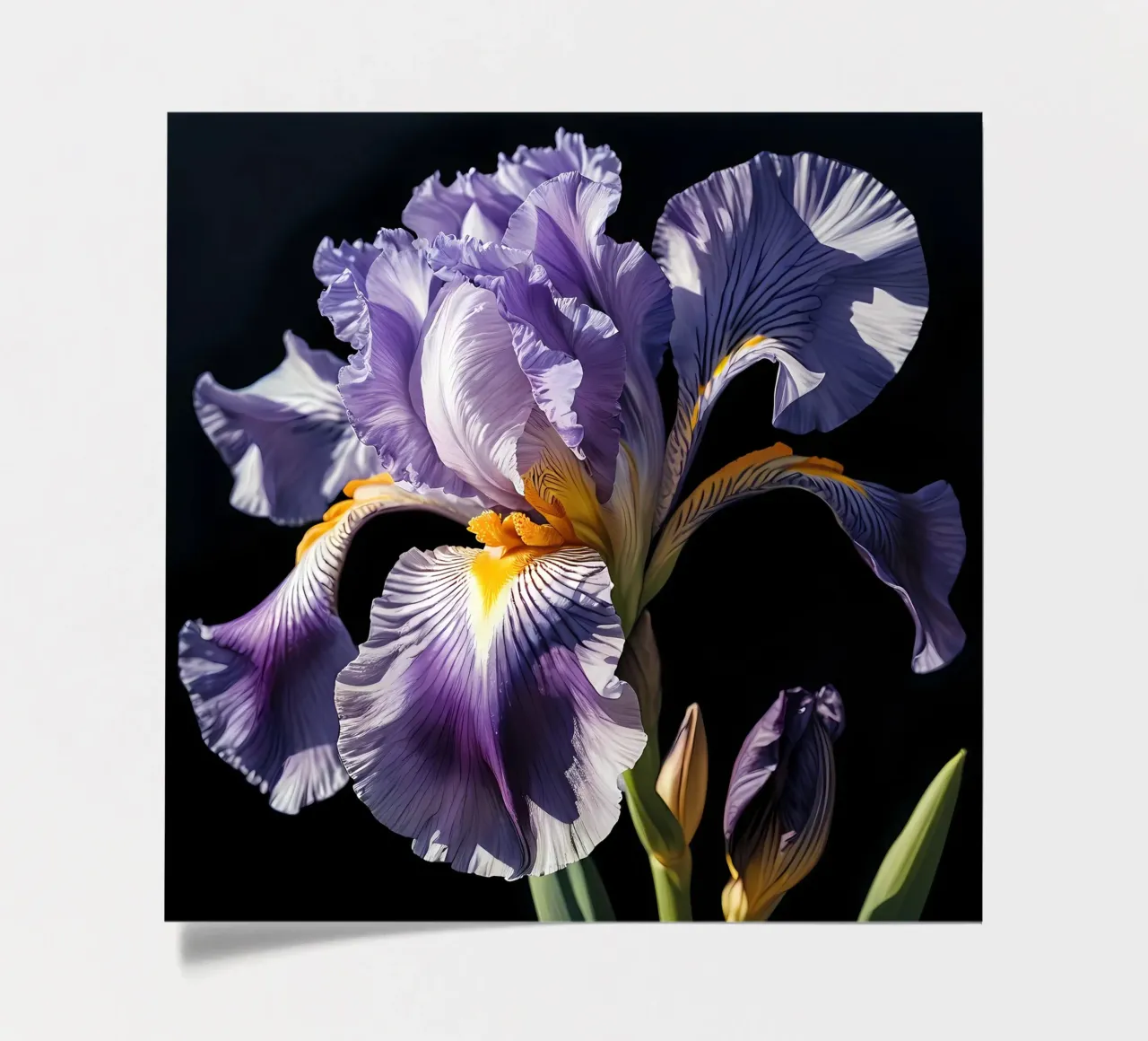 Iris Elegance sticker sheet by Artistic-shop
