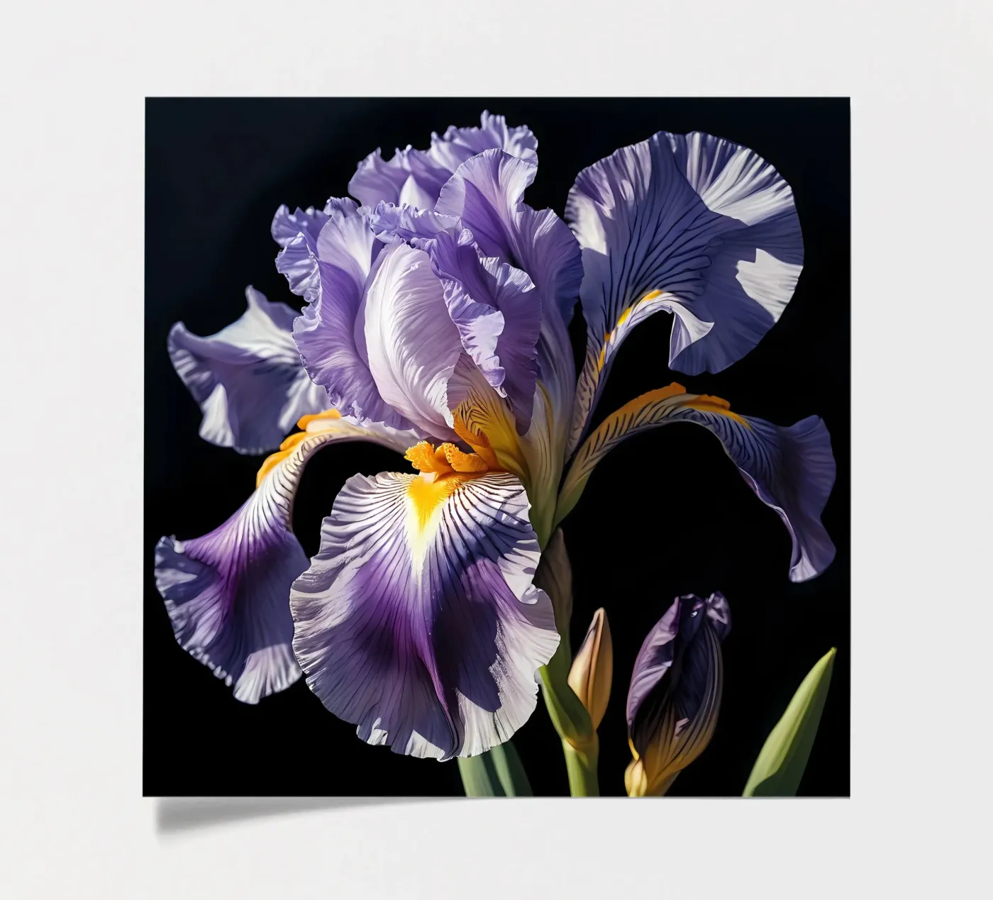 Iris Elegance sticker sheet by Artistic-shop