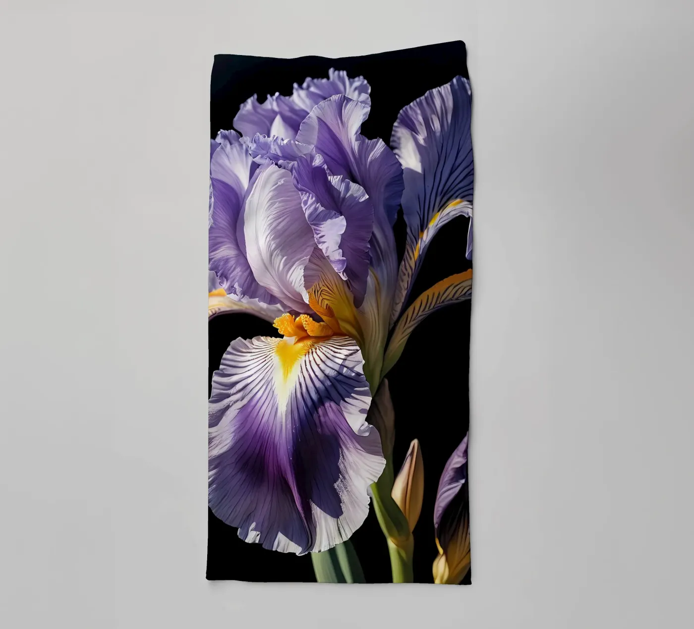 Iris Elegance towel by Artistic-shop