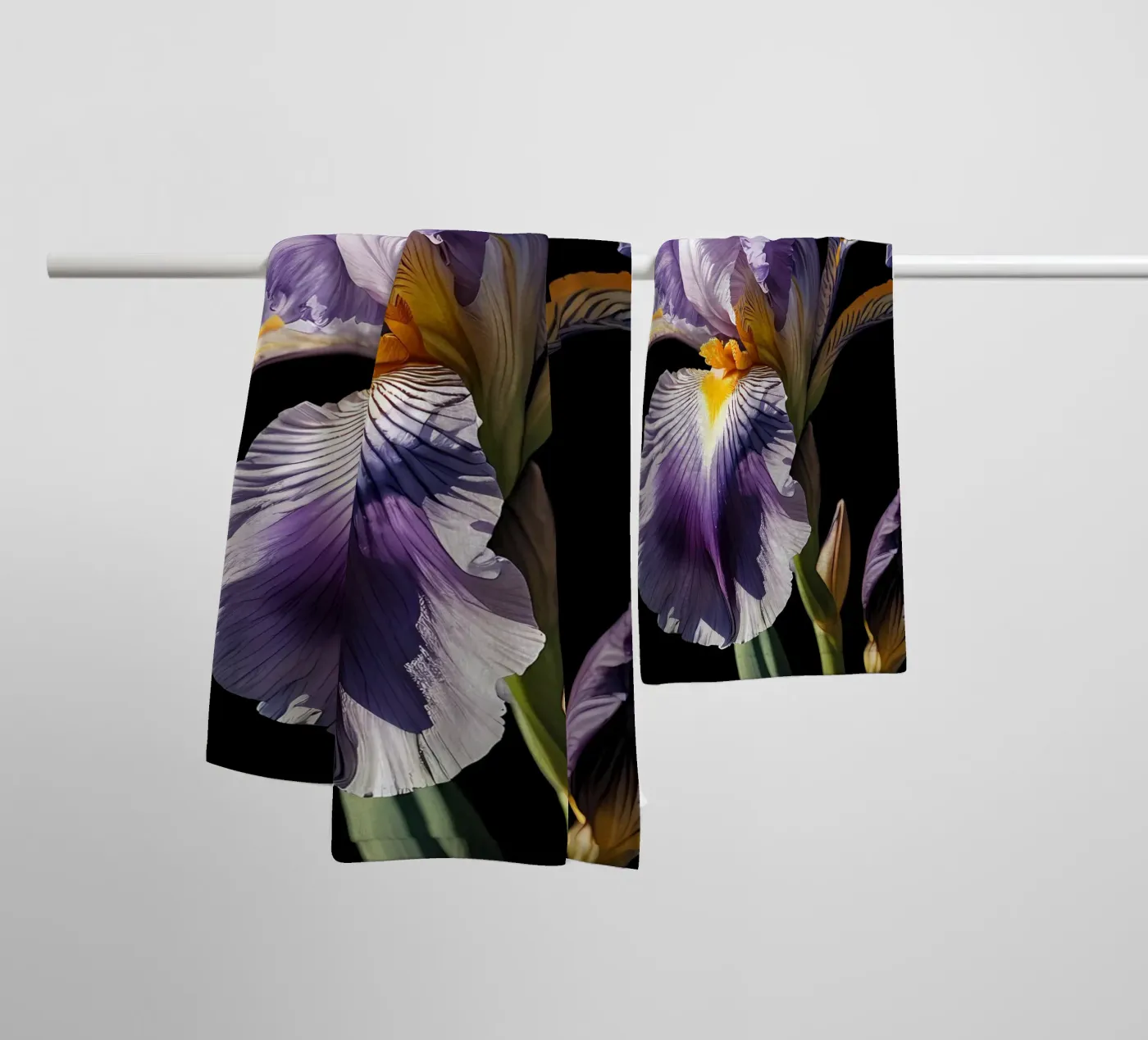 Iris Elegance towel by Artistic-shop