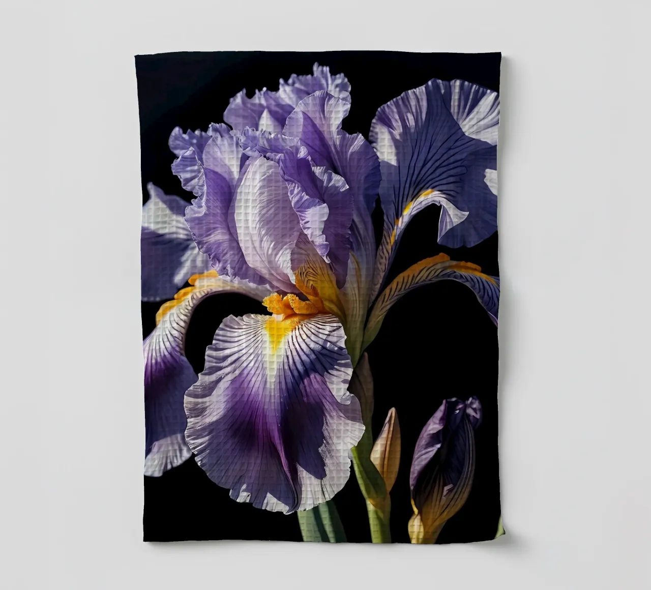 Élégance de l'iris torchon de Artistic-shop