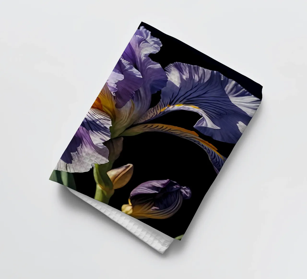 Élégance de l'iris torchon de Artistic-shop