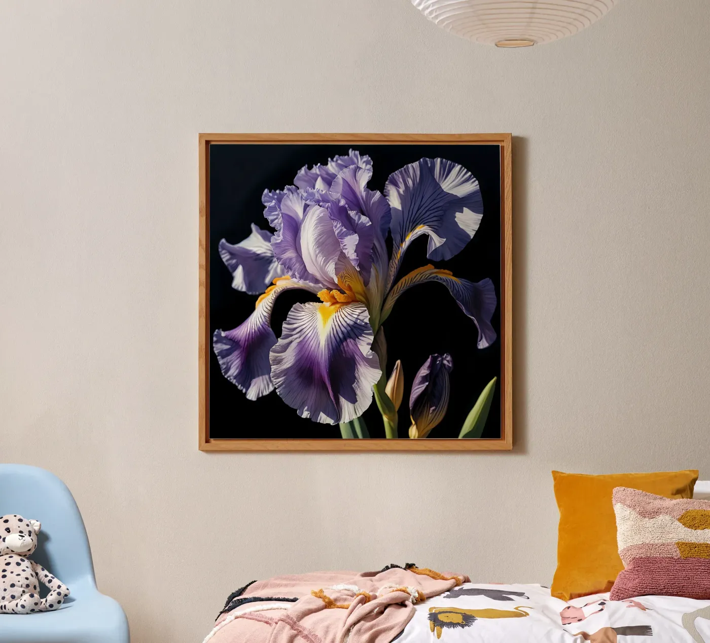 Iris Elegance forex plate by Artistic-shop