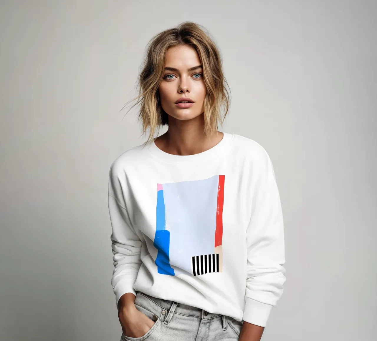 Puzzle Part 03 Sweatshirt von Studio ROSAGRAU