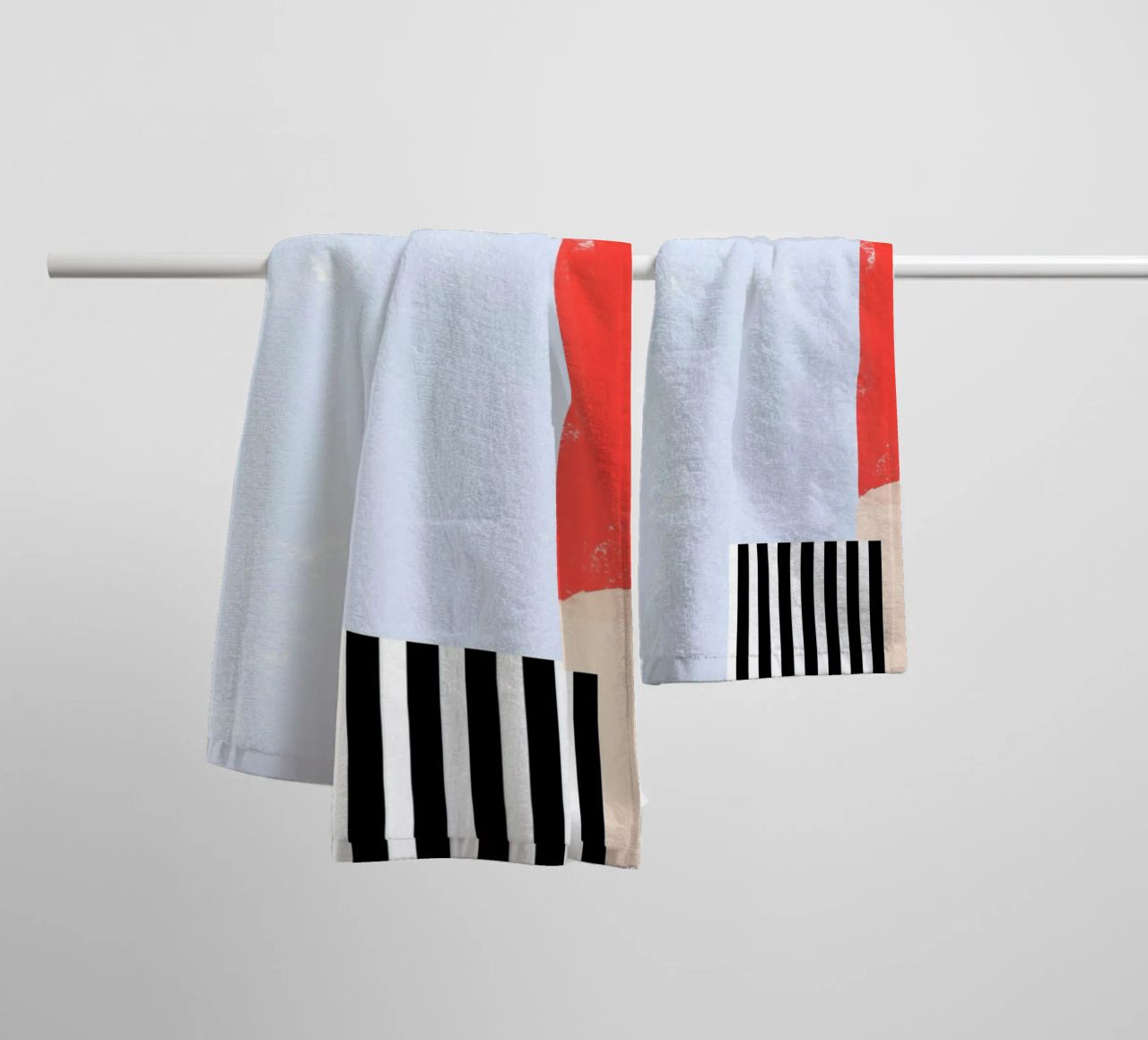 Puzzle Part 03 towel by Studio ROSAGRAU