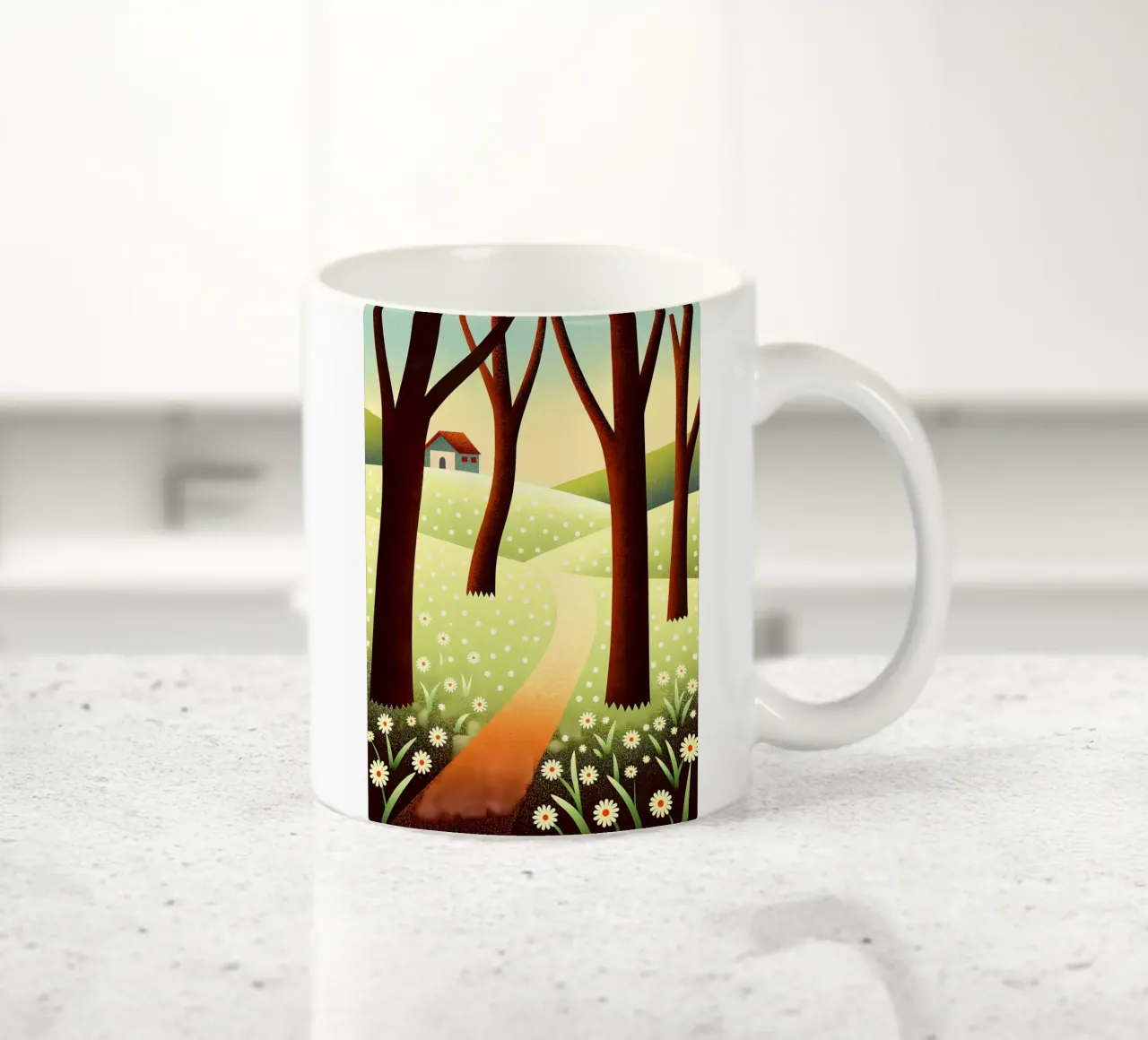 Sogni di margherita tazza in ceramica da Artistic-shop