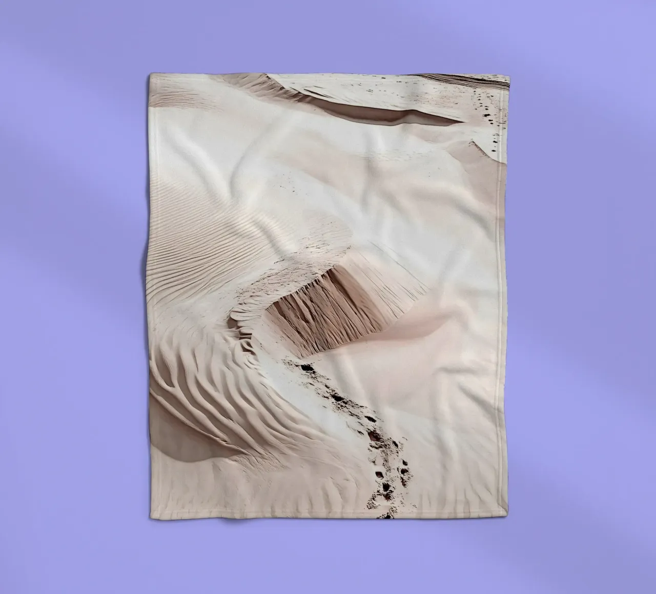 Dune di sabbia sulla spiaggia - Collezione La Plage coperta in pile da Conde Arte