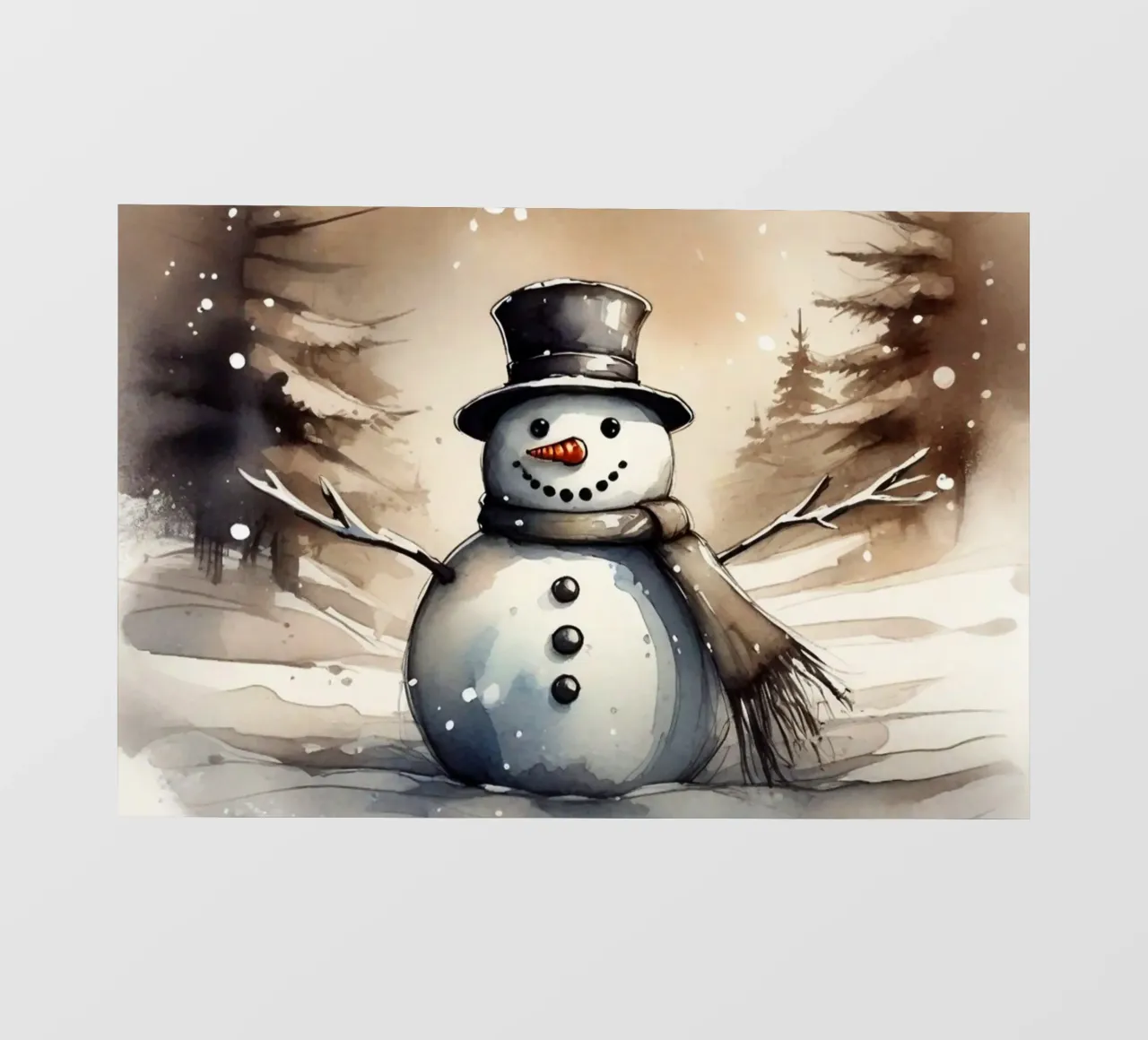Pupazzo di neve telo in pvc da ArtDesign by KBK