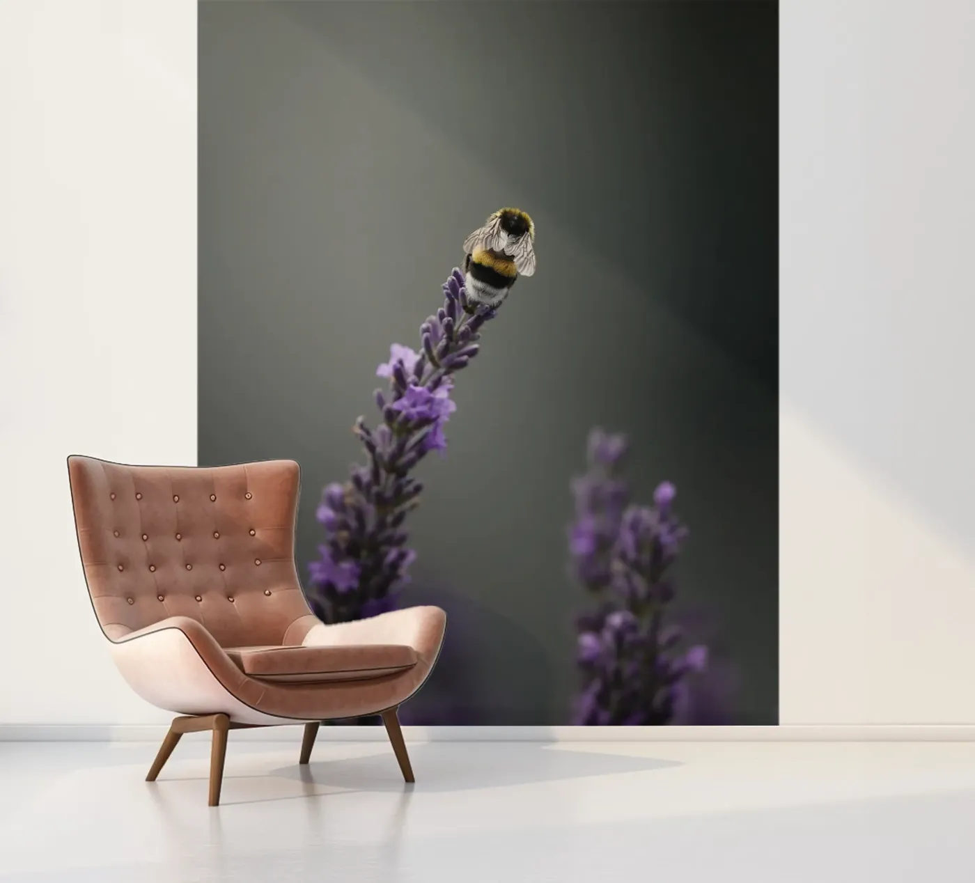Hommel fotobehang van Tom's Wildlife