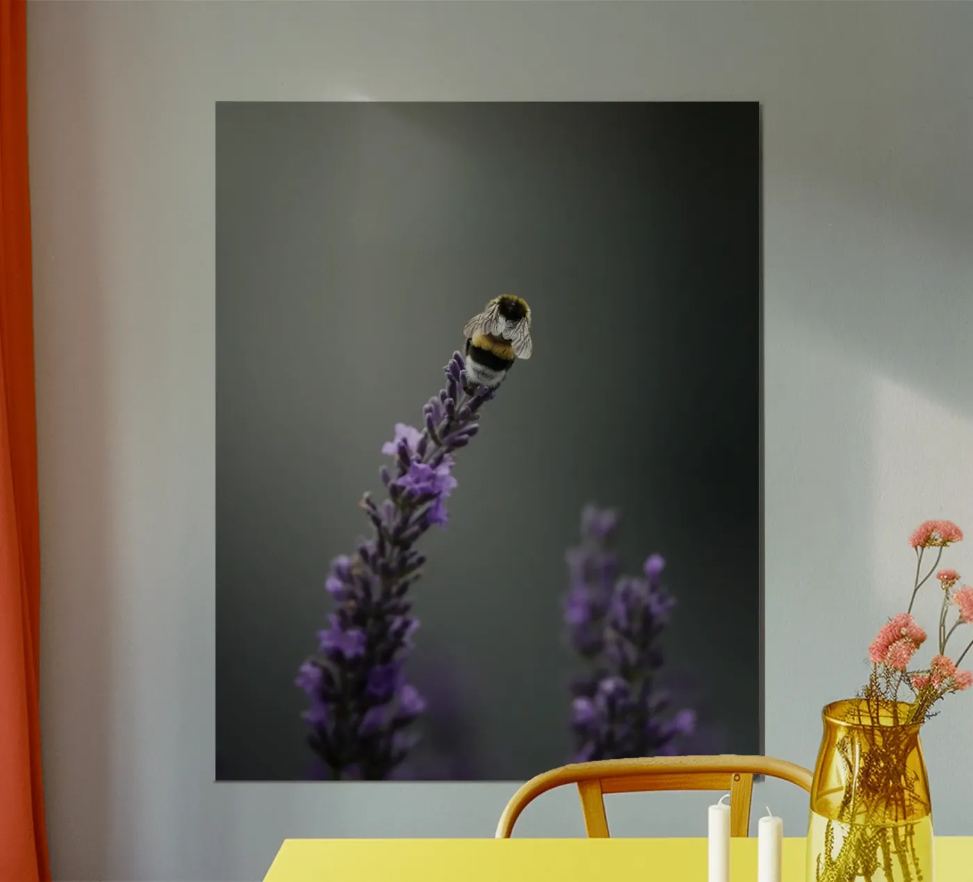 Hommel poster van Tom's Wildlife