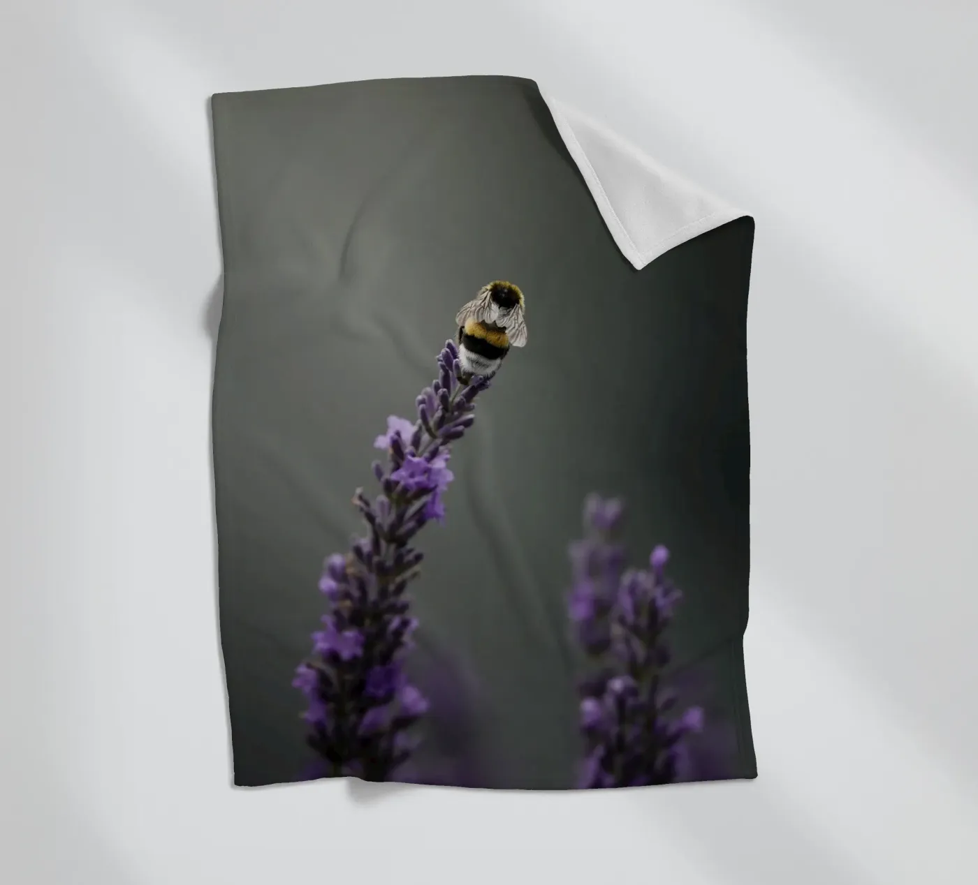 Bumblebee fleece blanket by Tom's Wildlife