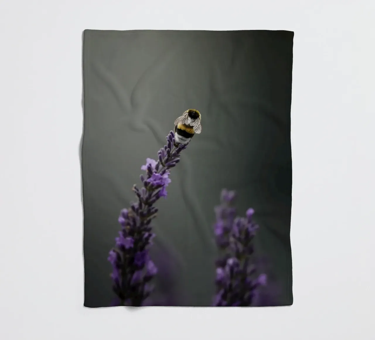 Bumblebee fleece blanket by Tom's Wildlife