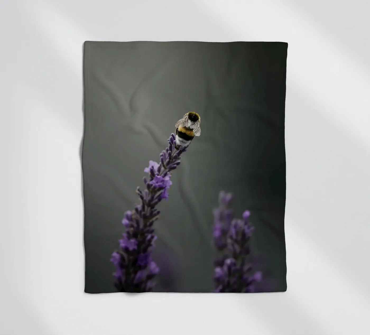 Bumblebee fleece blanket by Tom's Wildlife