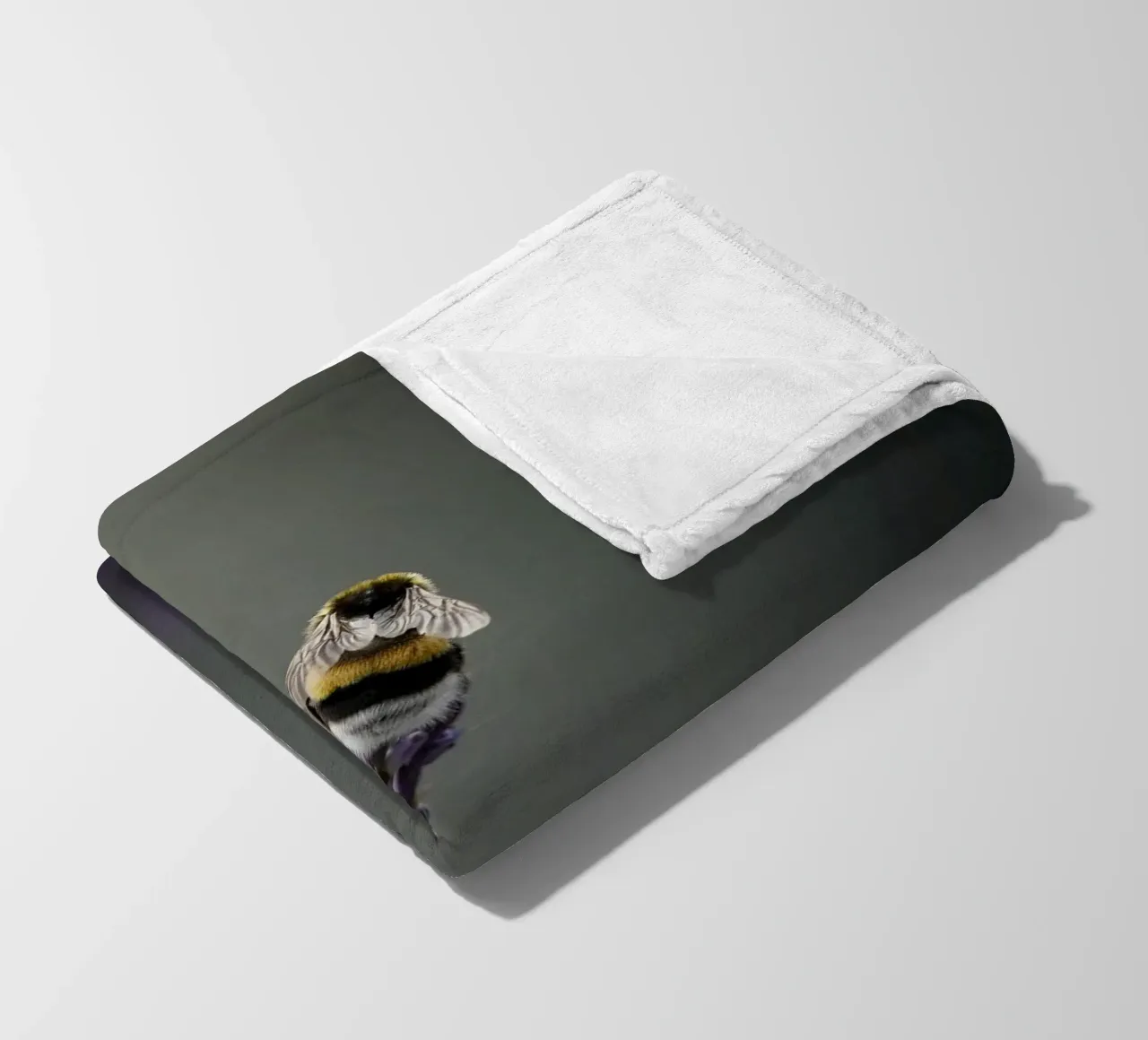 Bumblebee fleece blanket by Tom's Wildlife