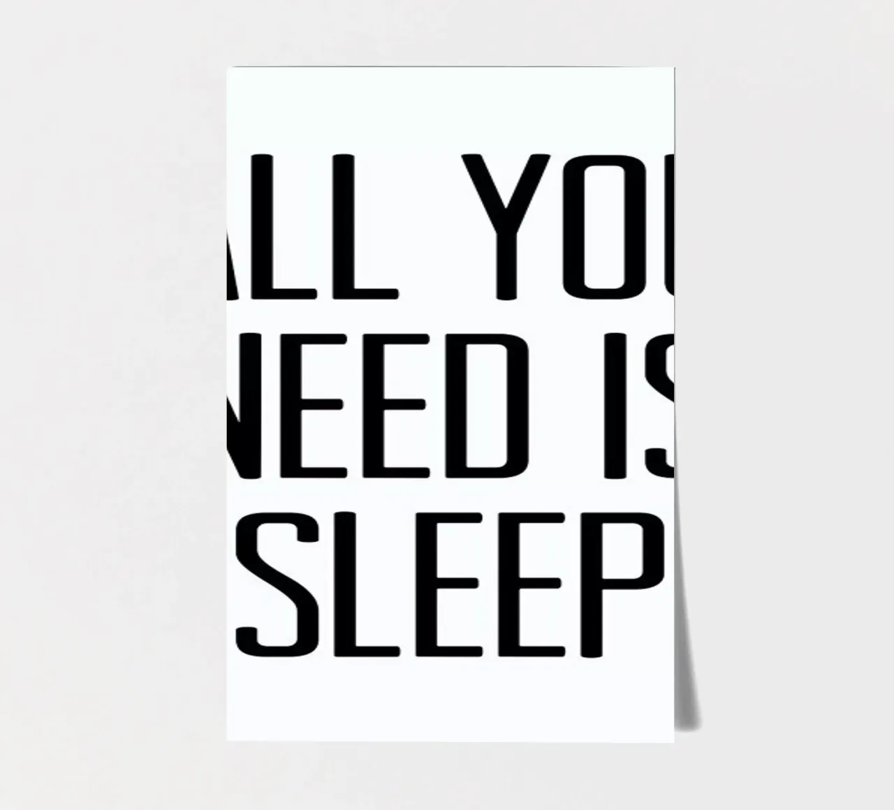 Sleep sticker sheet by Mottos by Sinan Saydik
