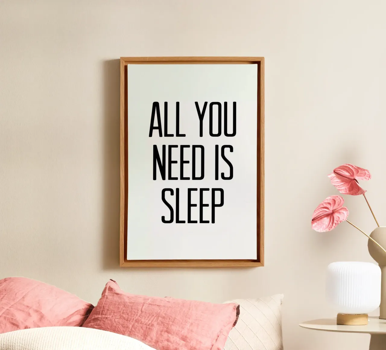 Sleep canvas by Mottos by Sinan Saydik