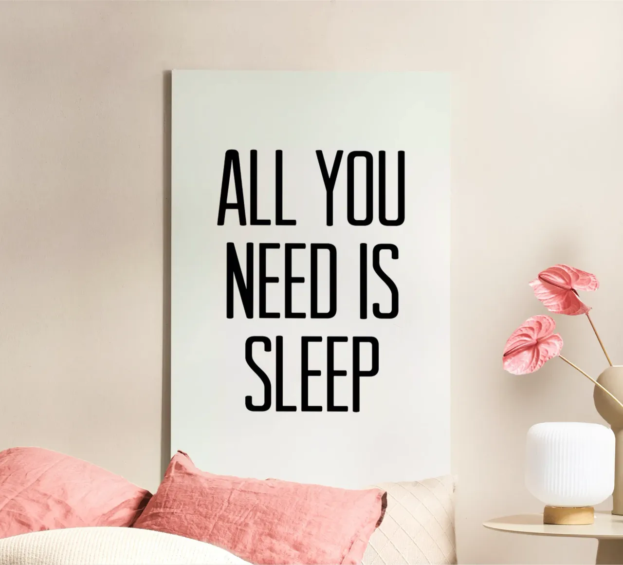 Sleep canvas by Mottos by Sinan Saydik