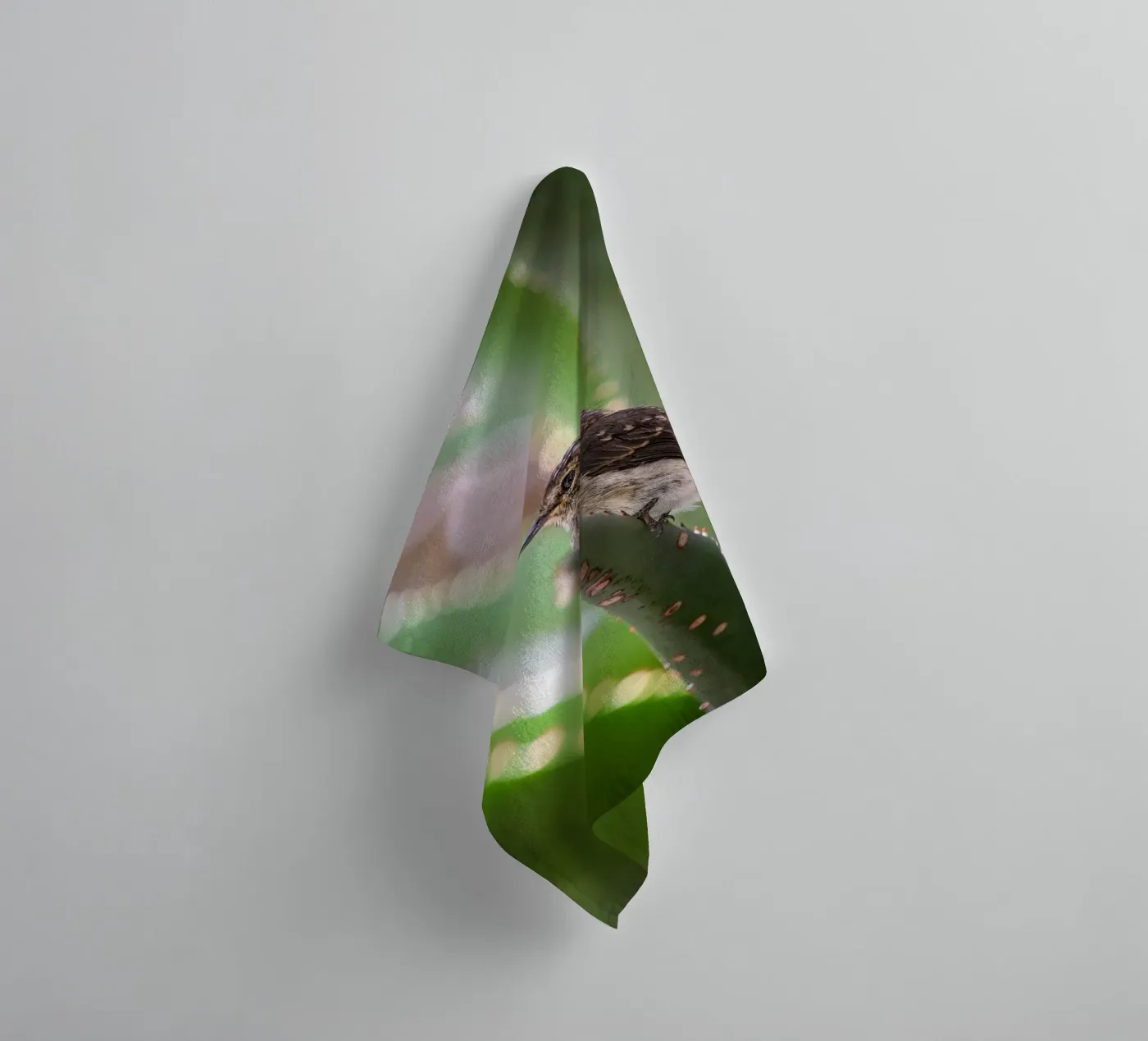 Flycather Handtuch von Tom's Wildlife