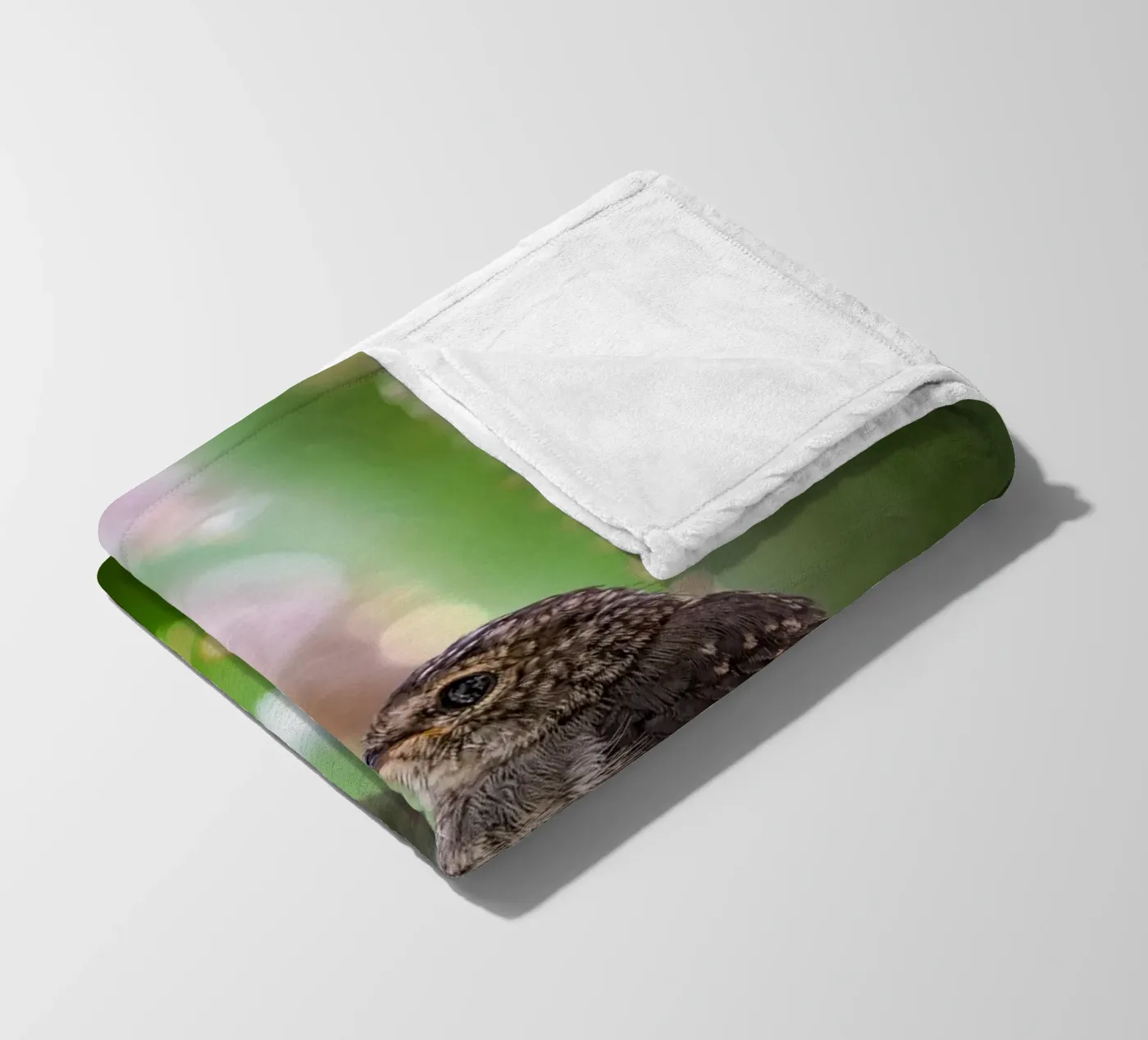 Flycather fleece blanket by Tom's Wildlife