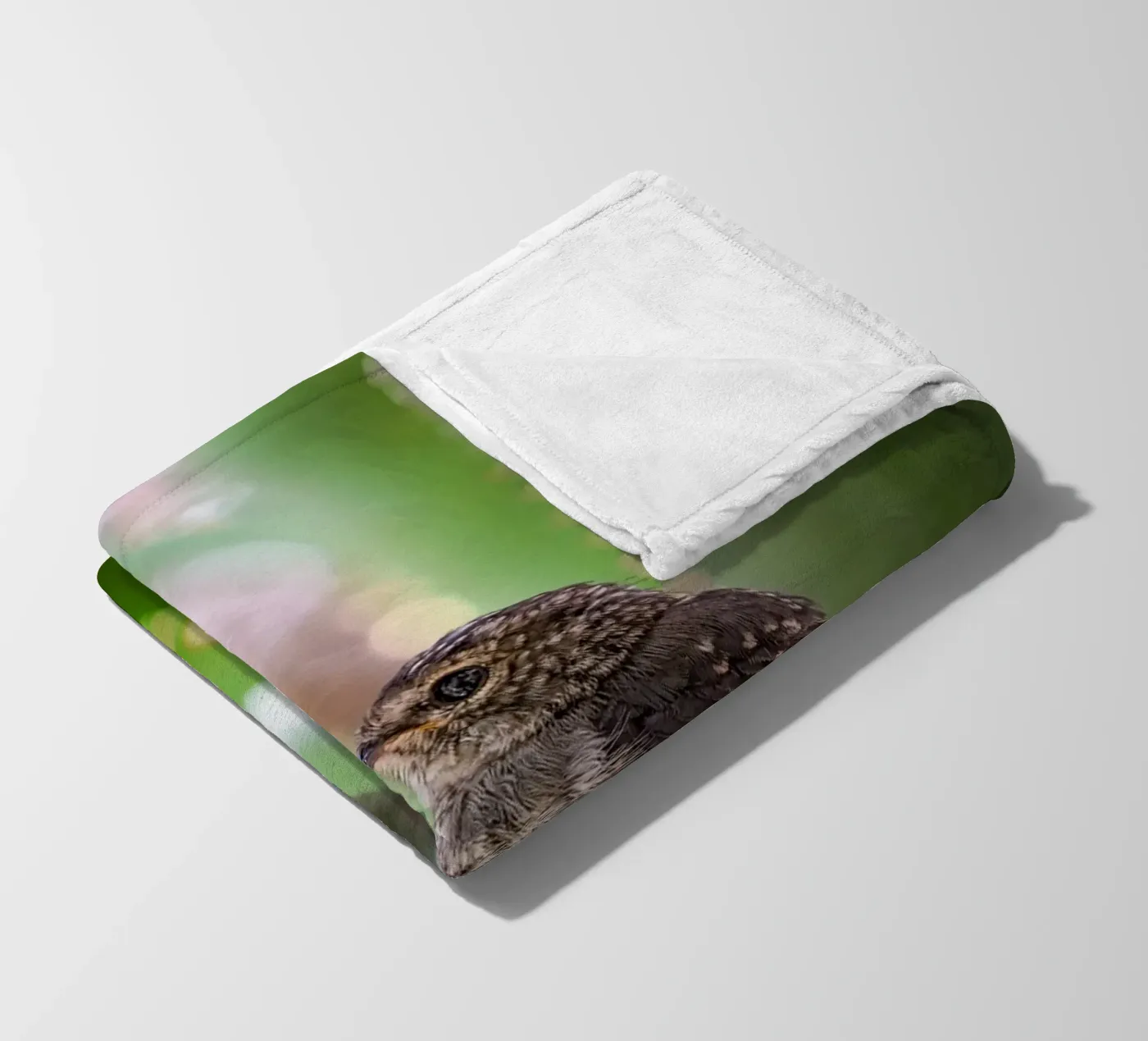 Flycather fleece blanket by Tom's Wildlife