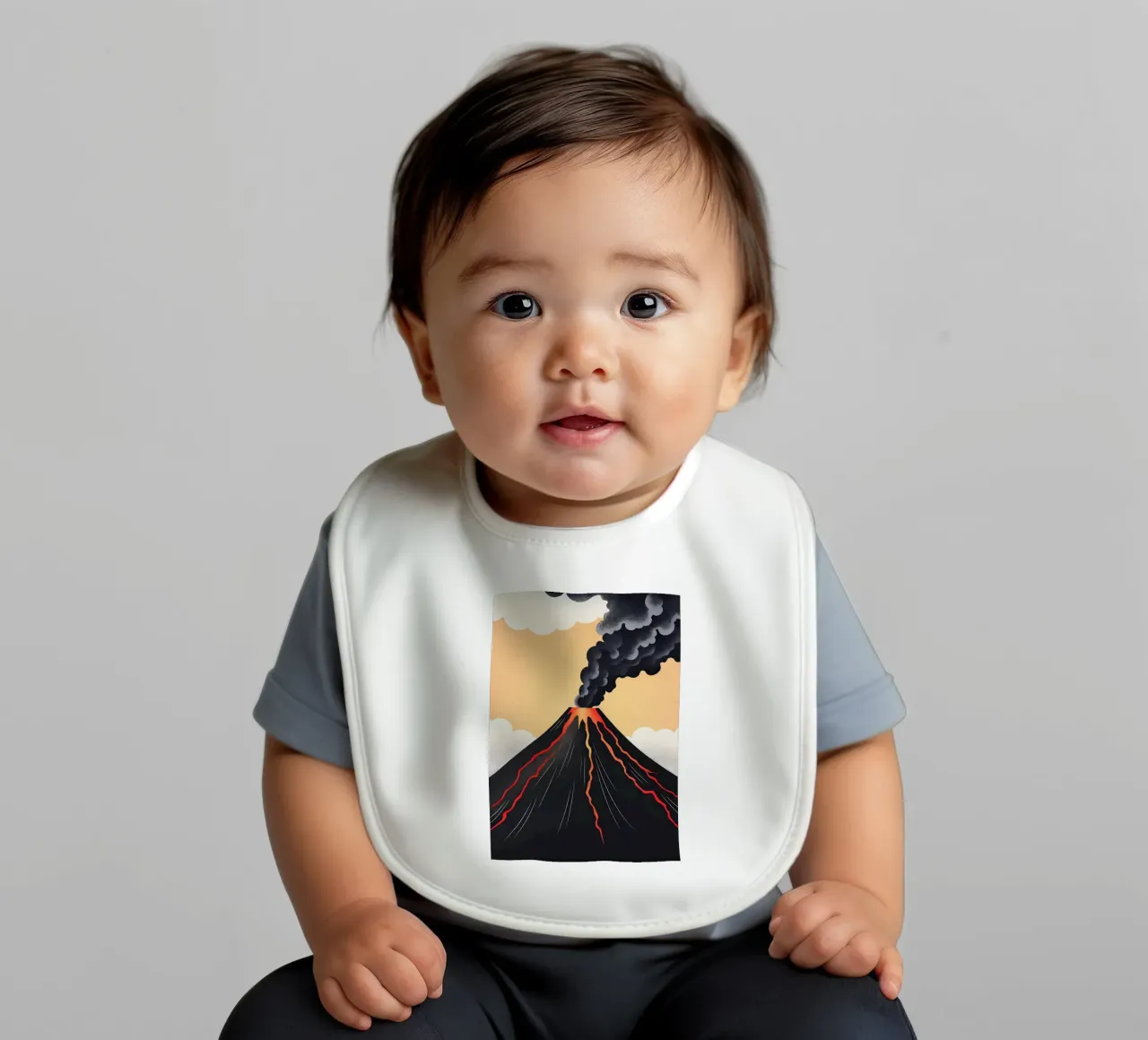 Uitbarsting baby slabbetje van Artistic-shop