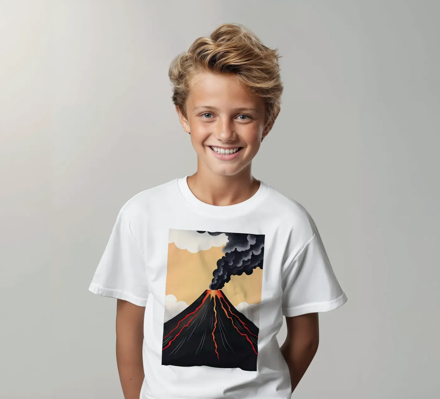 Uitbarsting kinder t-shirt van Artistic-shop
