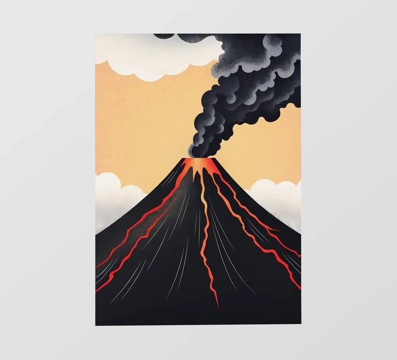 Uitbarsting fotobehang van Artistic-shop