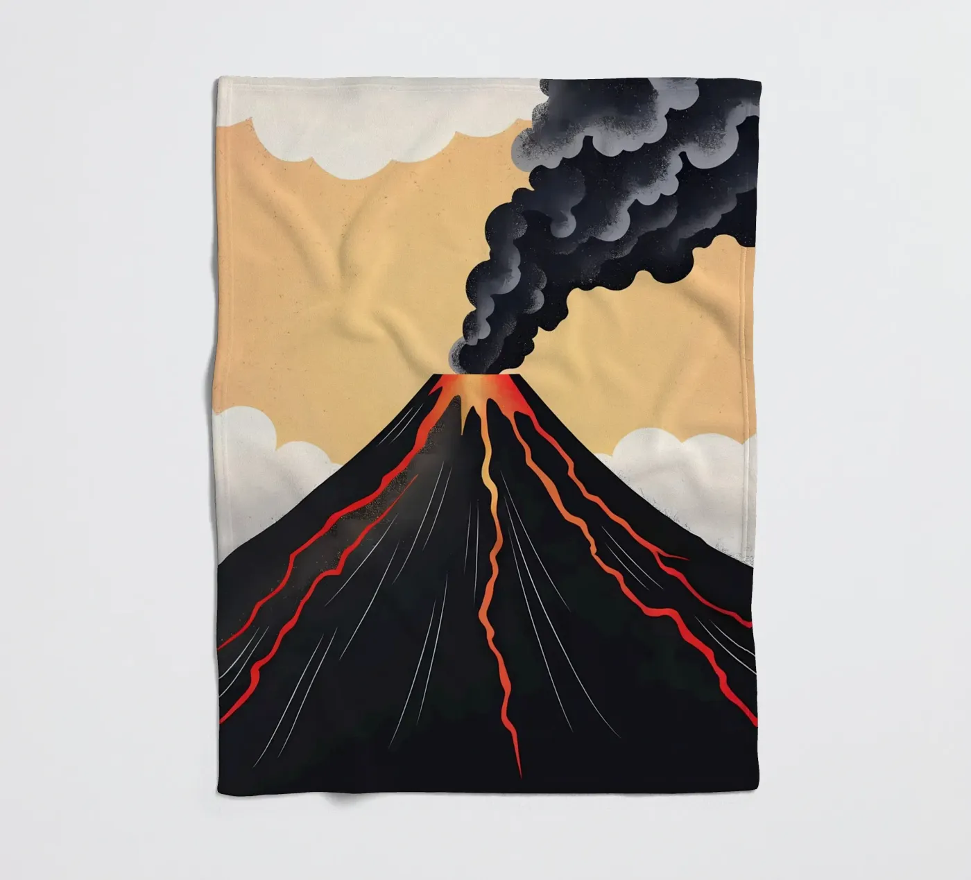 Eruption Fleecedecke von Artistic-shop