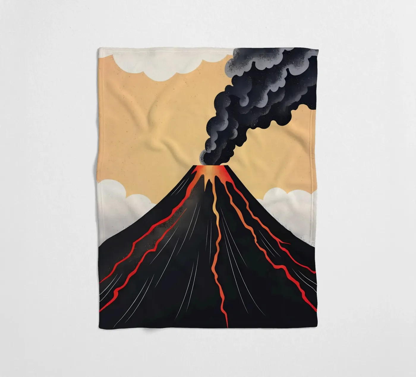 Eruption Fleecedecke von Artistic-shop