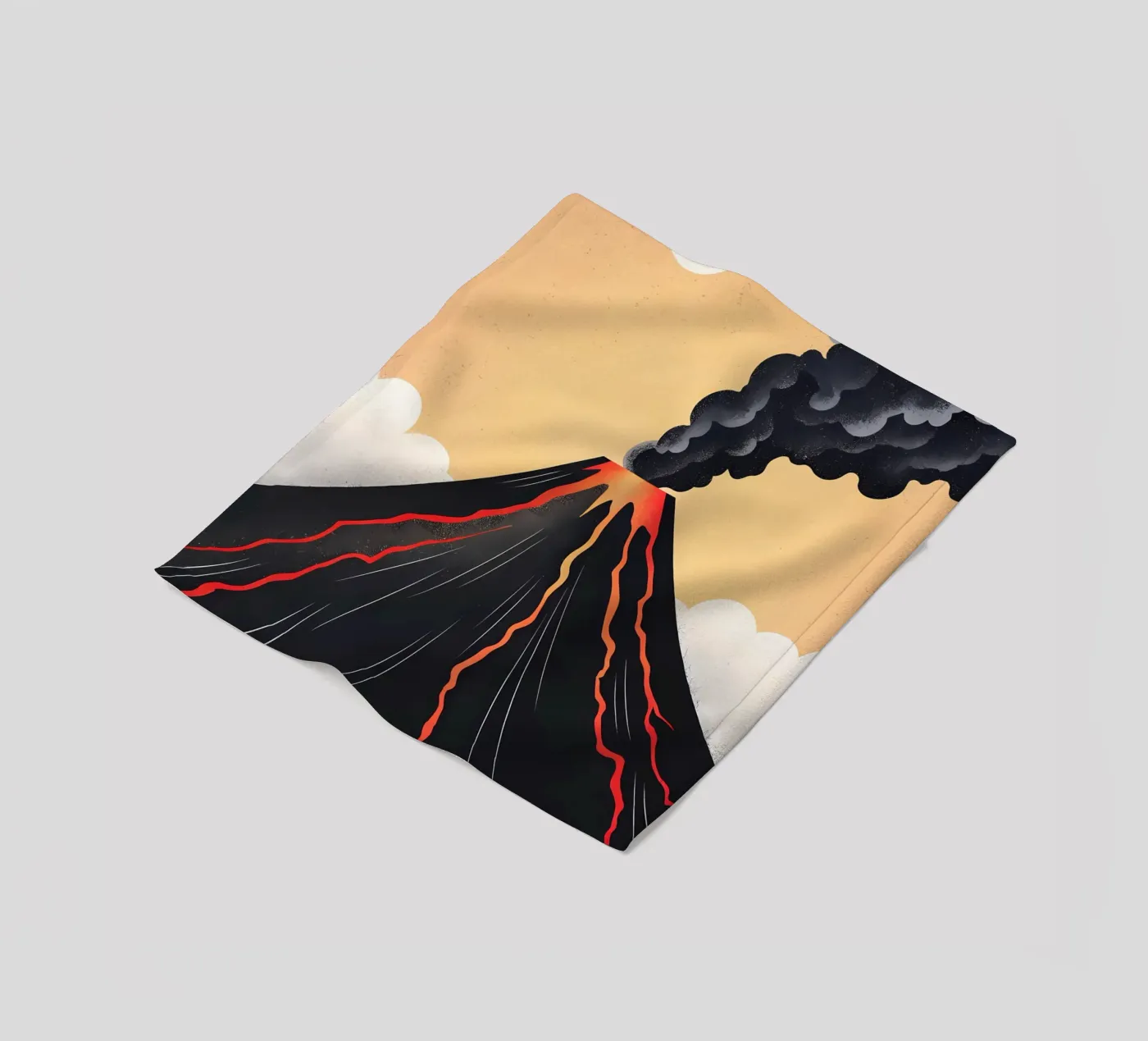 Eruption Fleecedecke von Artistic-shop