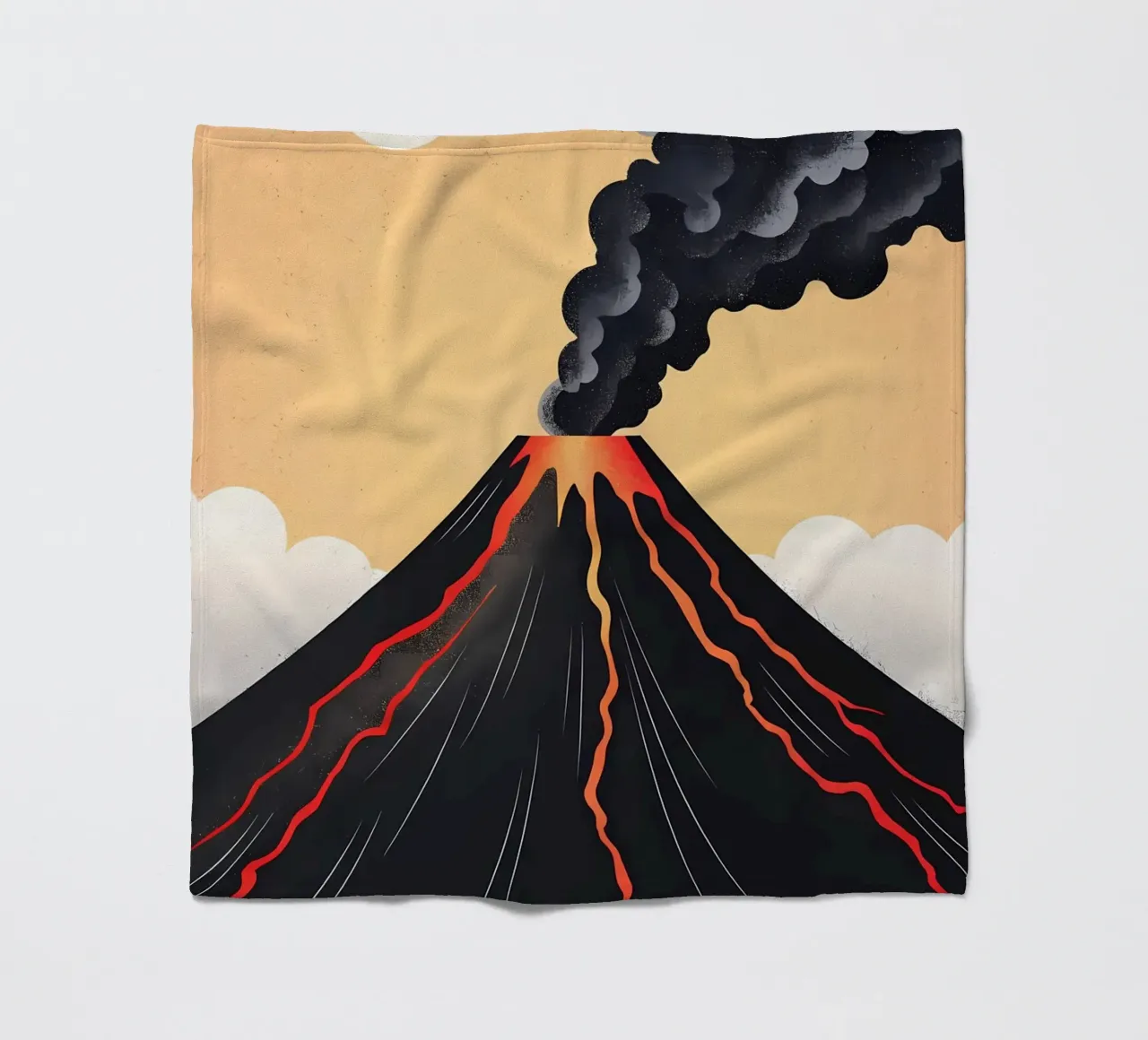 Eruption Fleecedecke von Artistic-shop