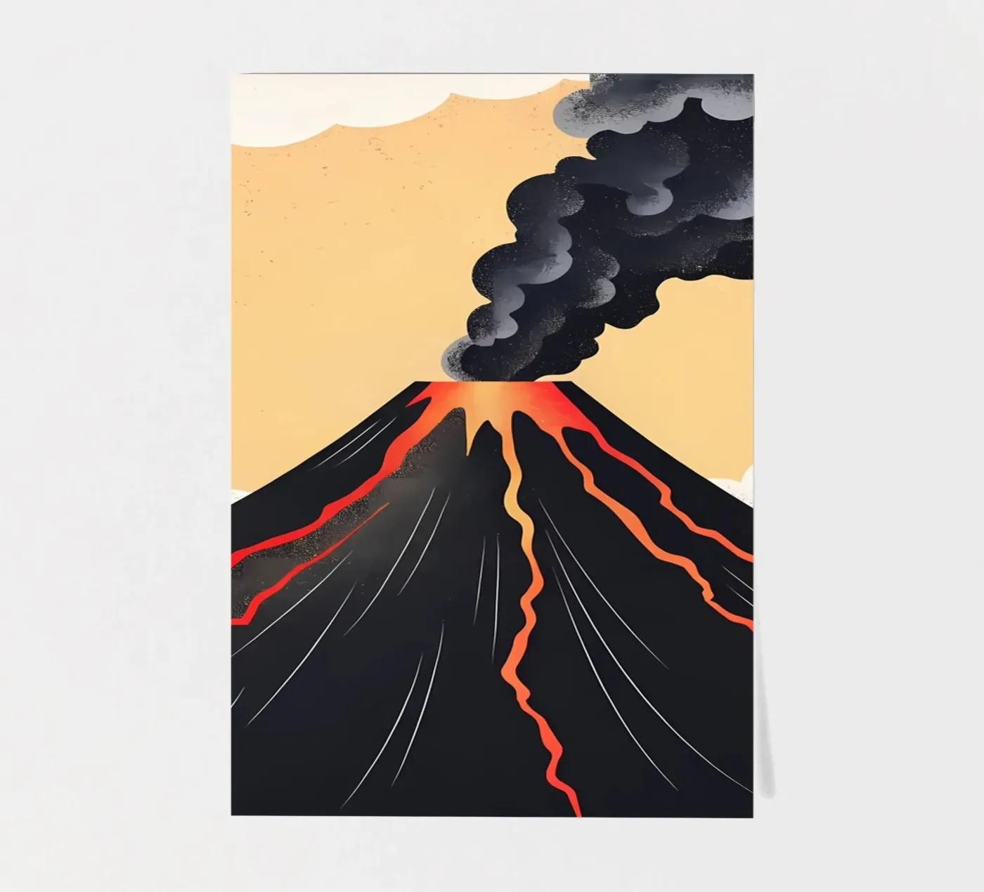 Eruption stickervel van Artistic-shop