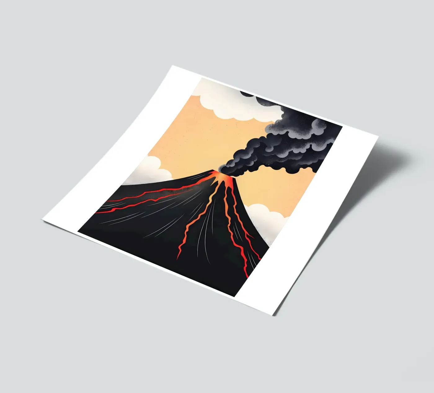 Eruption stickervel van Artistic-shop