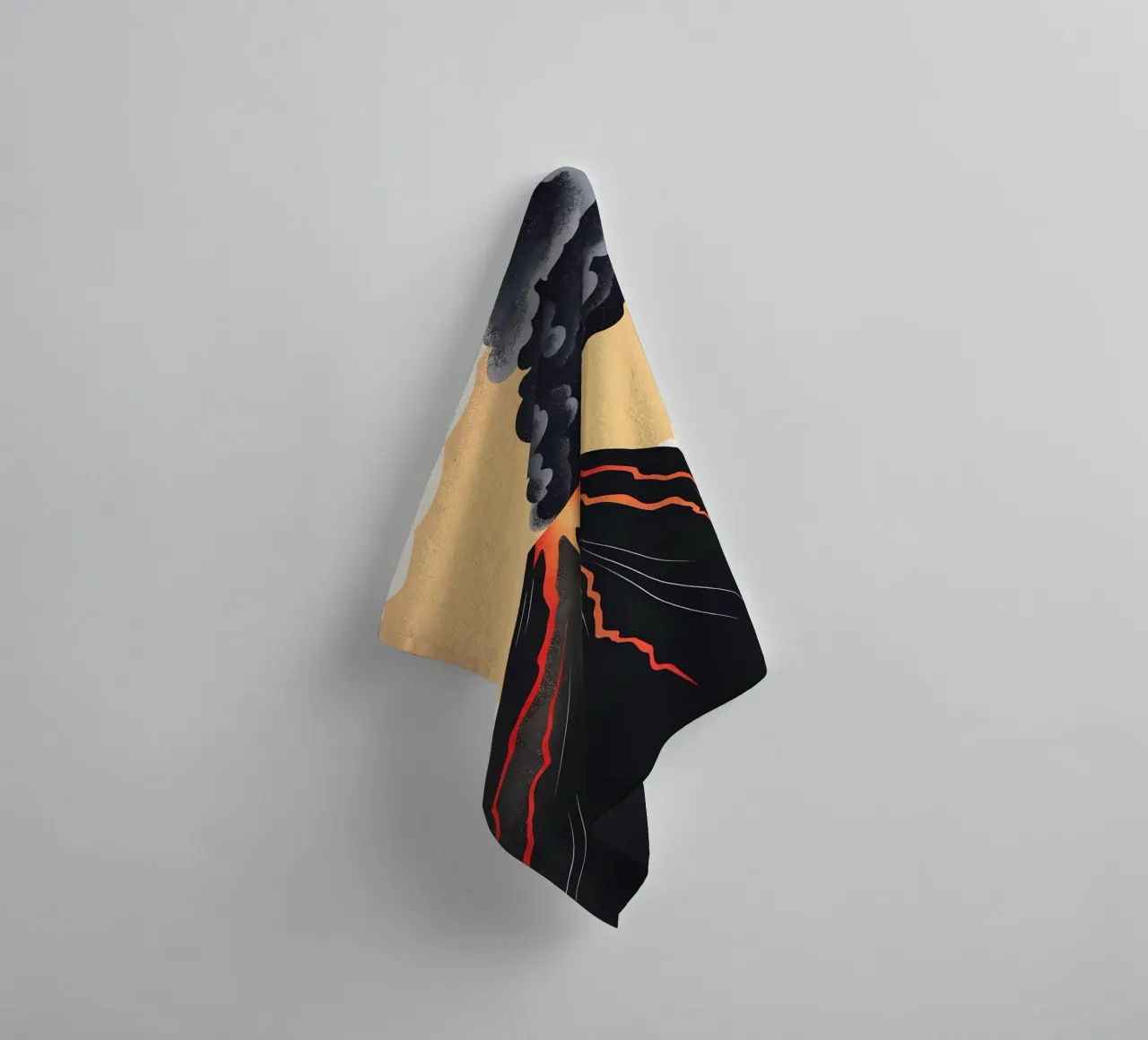 Eruption towel by Artistic-shop