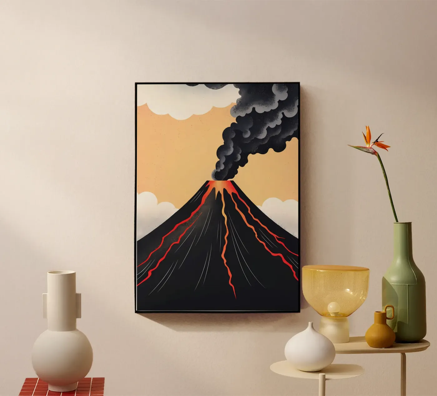 Eruzione plexiglass da Artistic-shop