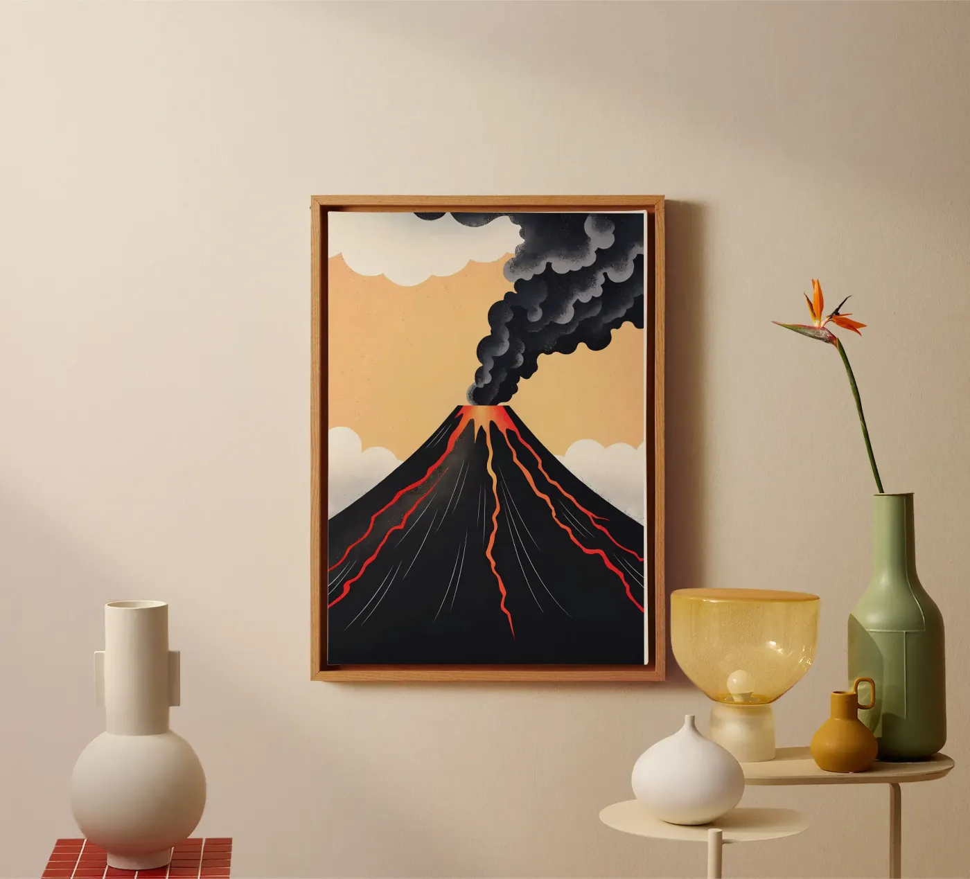 Eruption tela da Artistic-shop