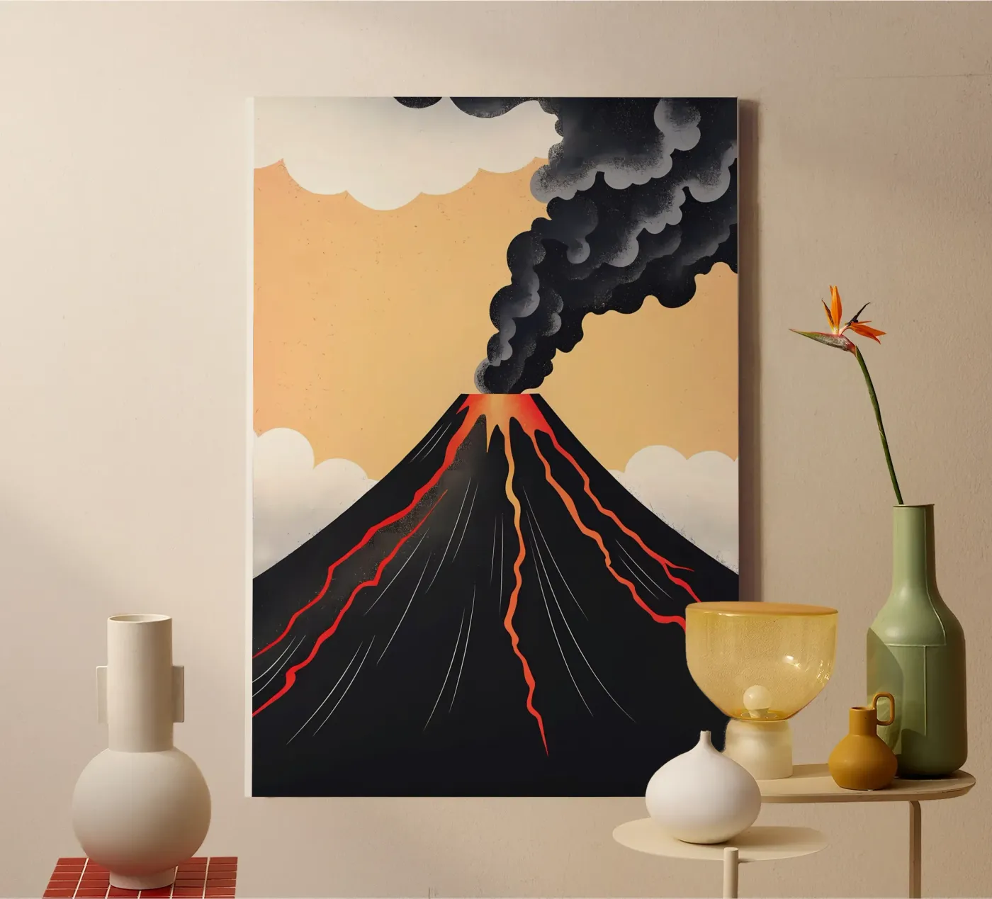 Eruption tela da Artistic-shop