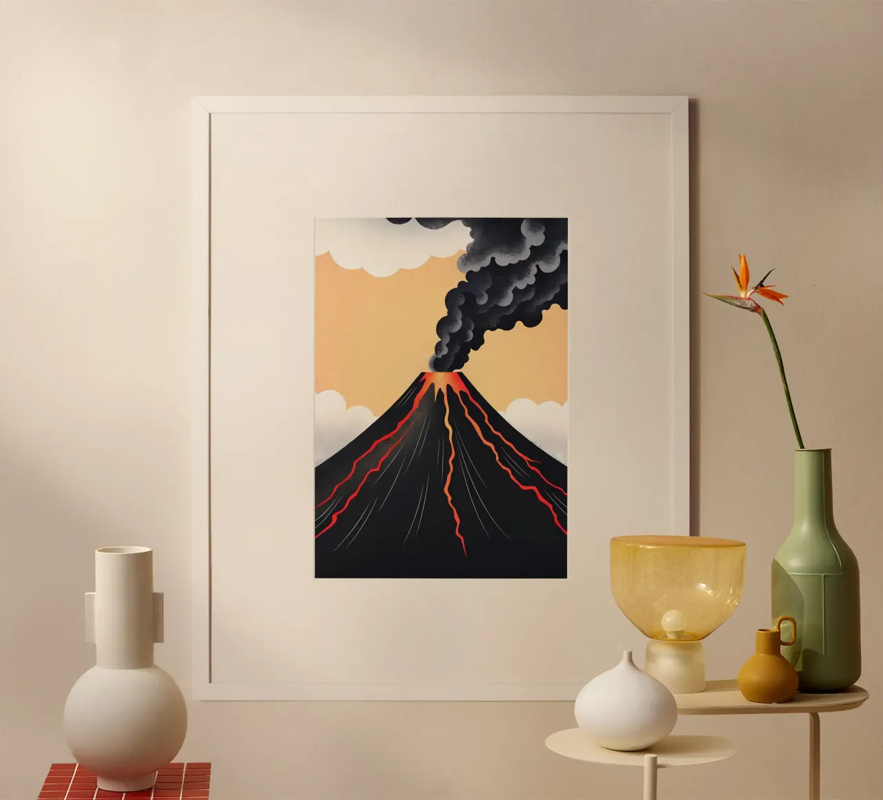 Eruption poster by Artistic-shop