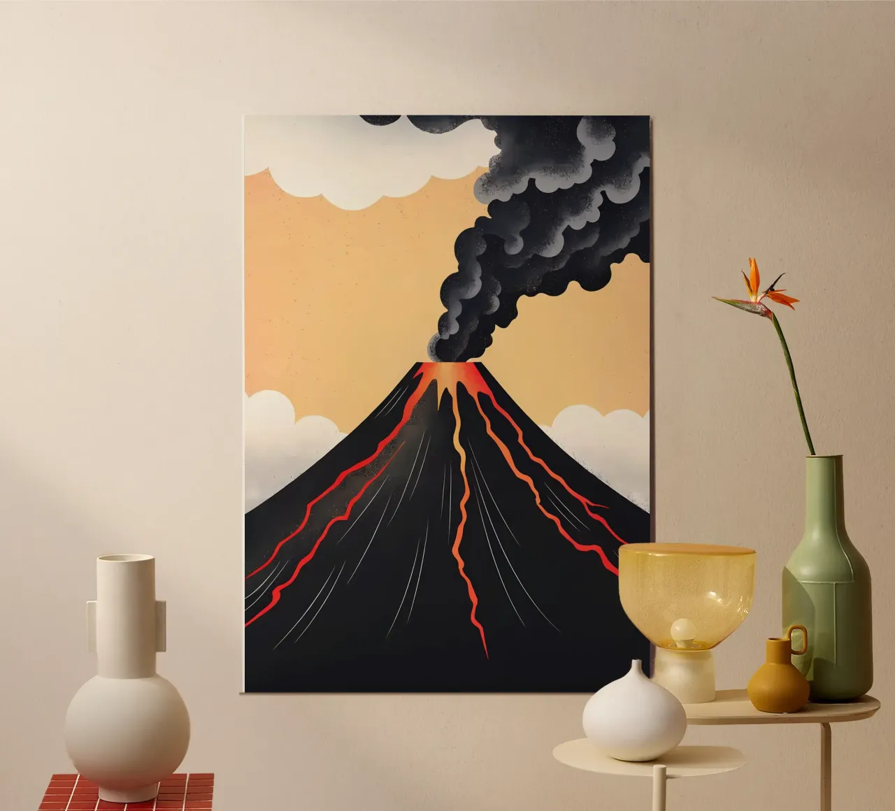 Eruption poster by Artistic-shop