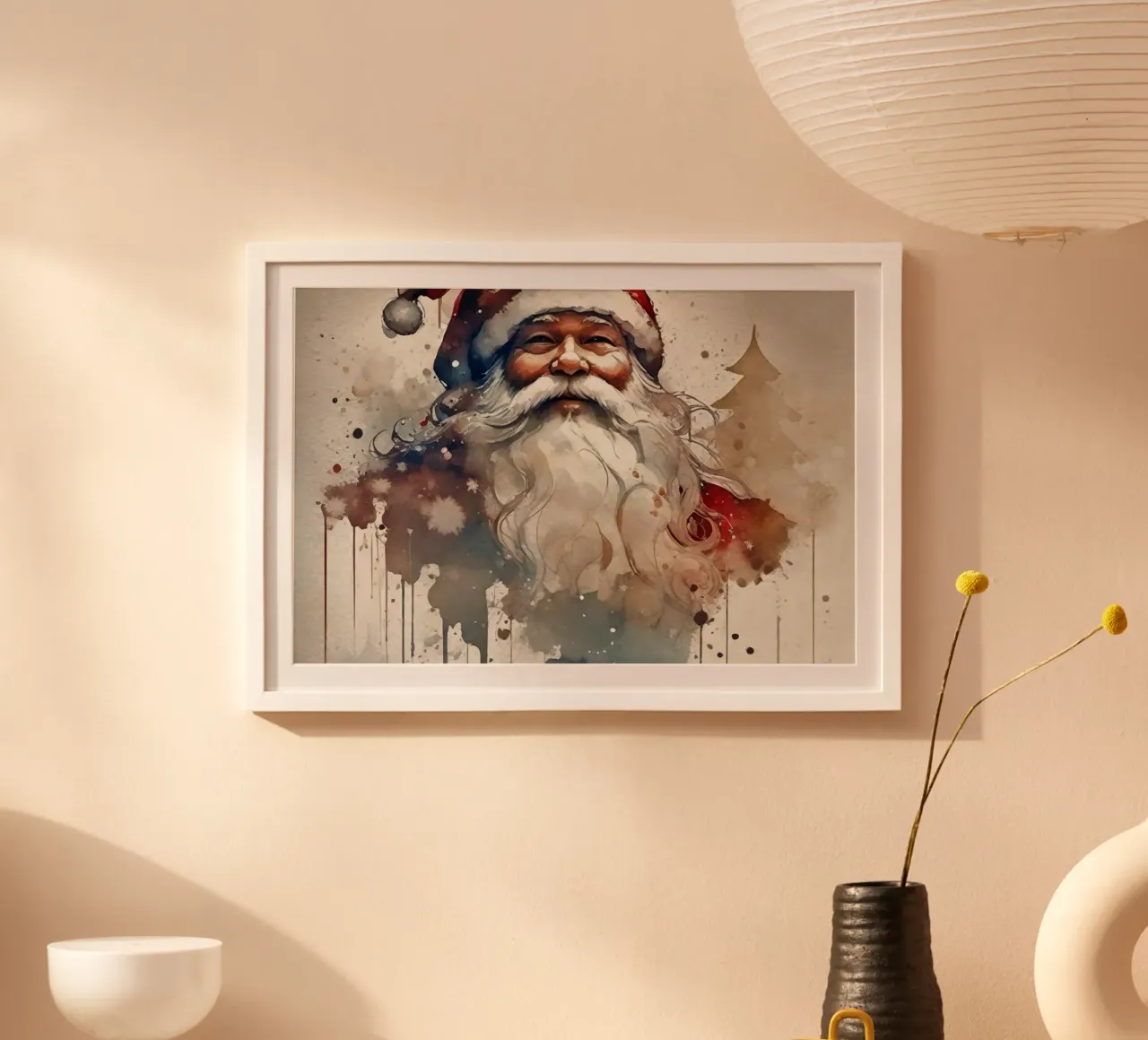 Babbo Natale carta hahnemühle da ArtDesign by KBK