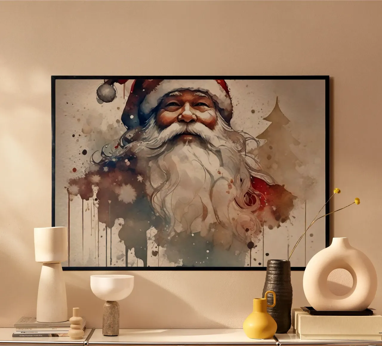 Babbo Natale carta hahnemühle da ArtDesign by KBK
