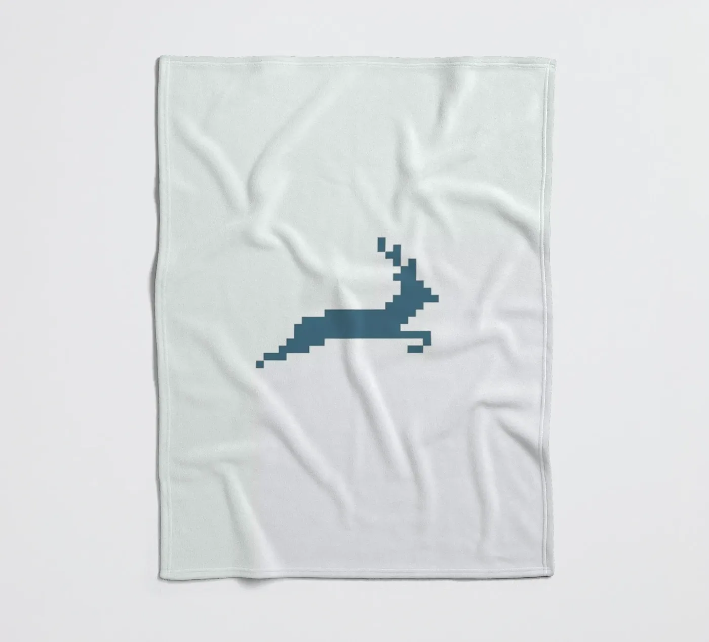 Pixel Stag fleecedeken van Studio One