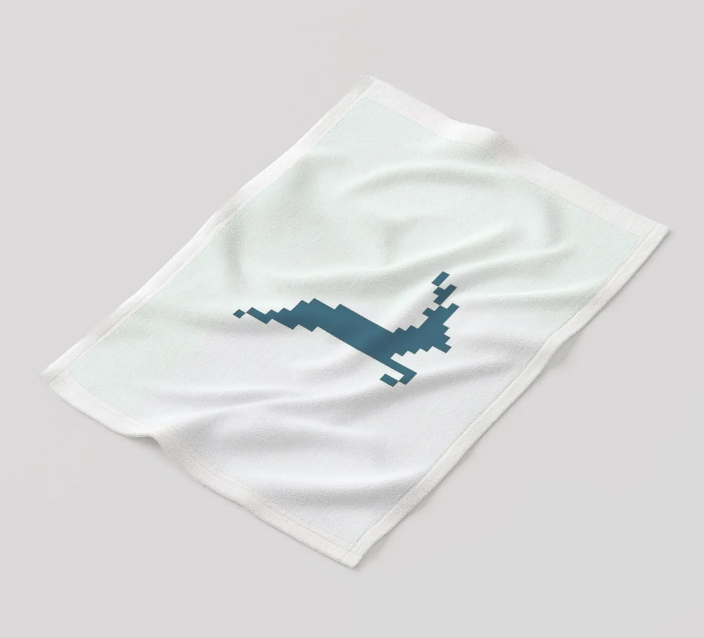 Pixel Stag fleecedeken van Studio One