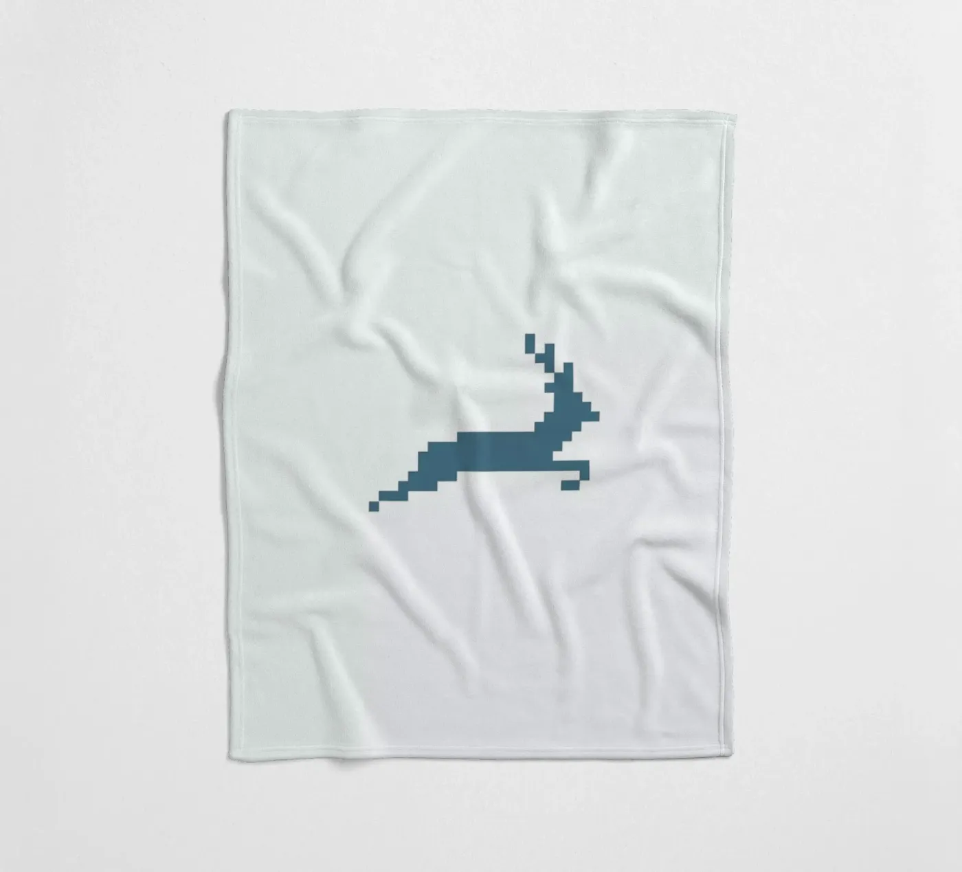 Pixel Stag fleecedeken van Studio One