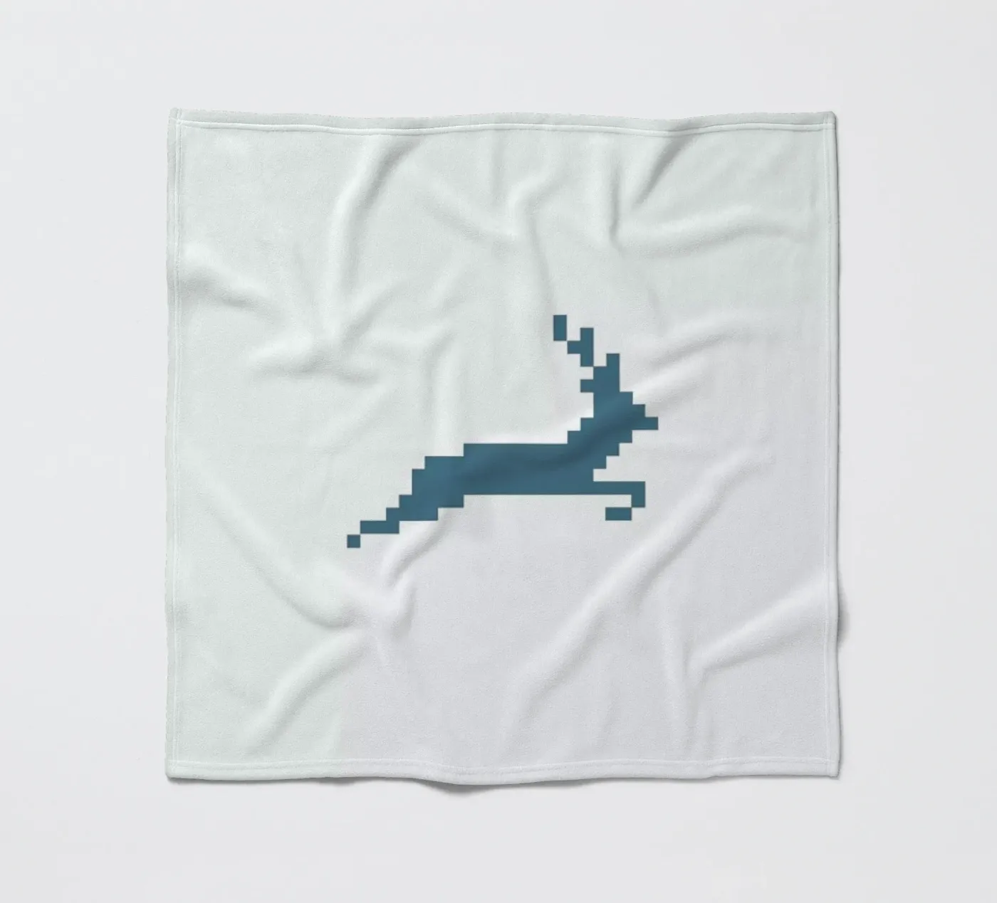 Pixel Stag fleecedeken van Studio One