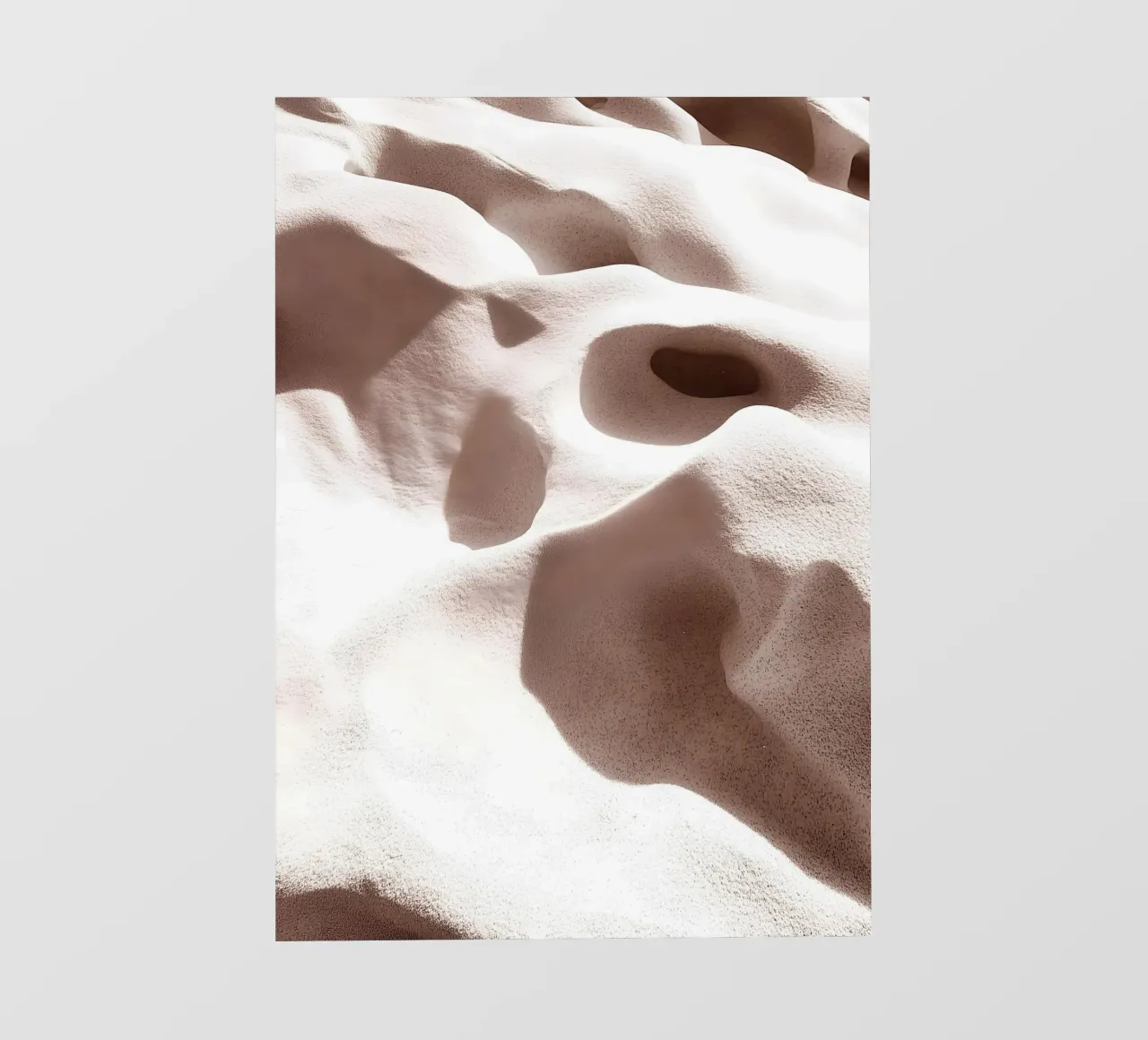 Texture di dune e sabbia - Collezione La Plage telo in pvc da Conde Arte