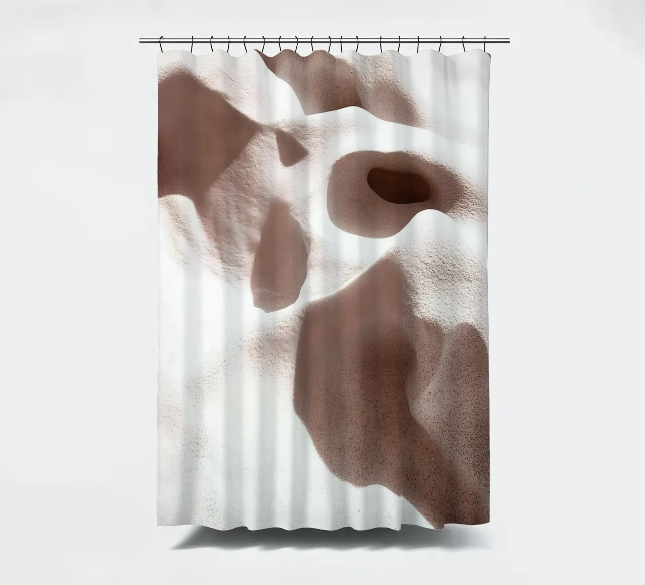 Texture di dune e sabbia - Collezione La Plage tenda da doccia da Conde Arte