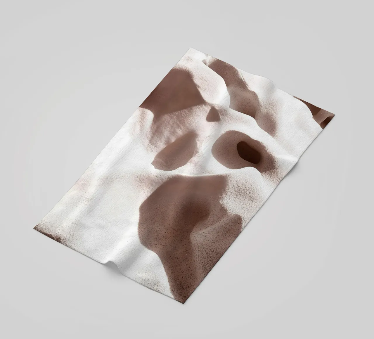Texture di dune e sabbia - Collezione La Plage telo mare da Conde Arte