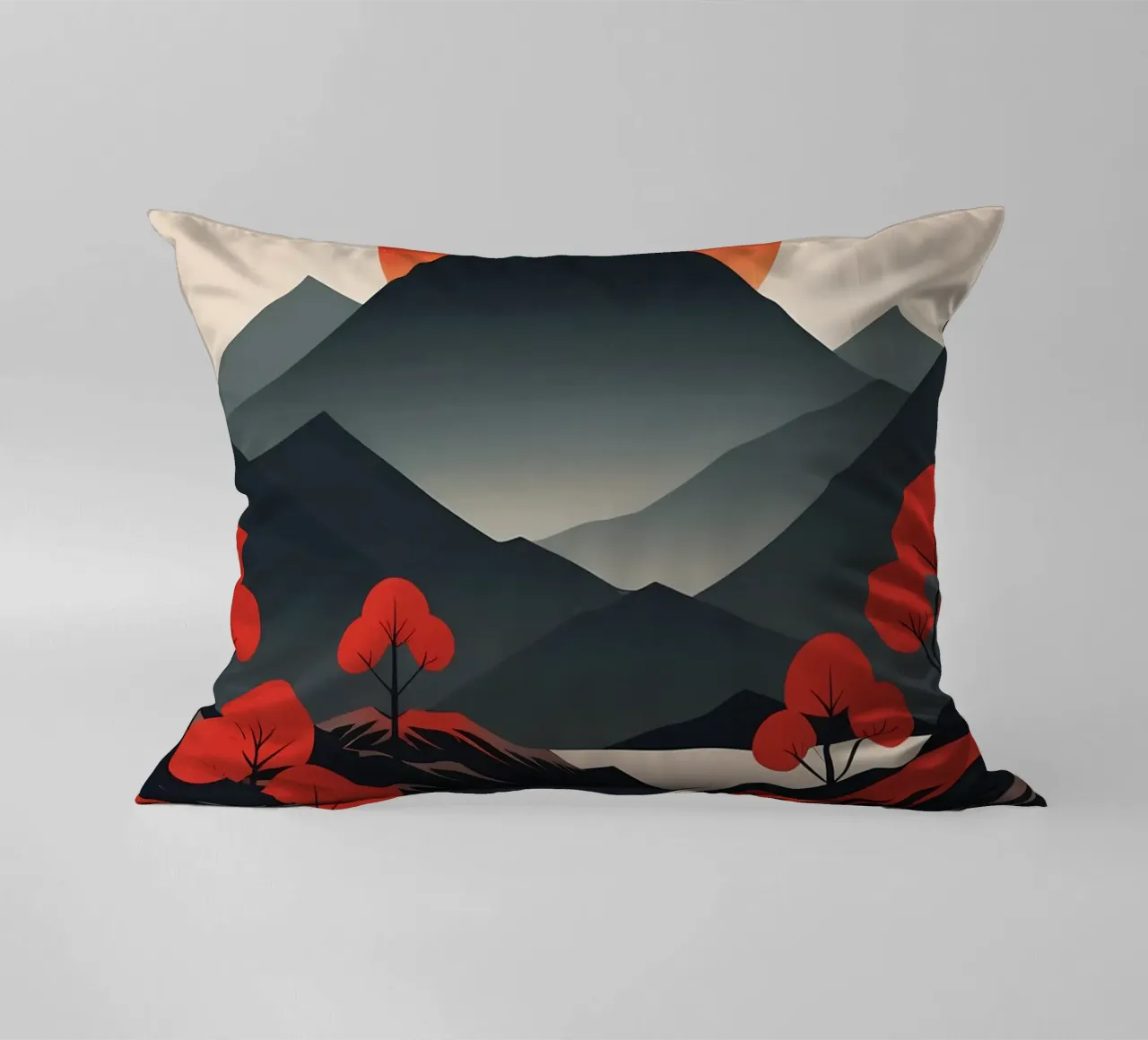 Serene Summit decorative cushion by Artistic-shop