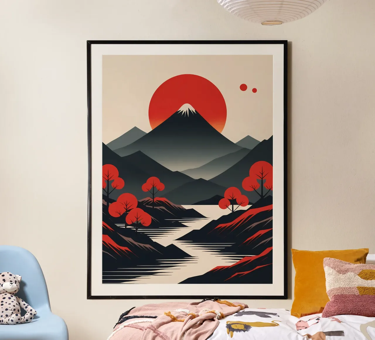 Summit sereno poster da Artistic-shop